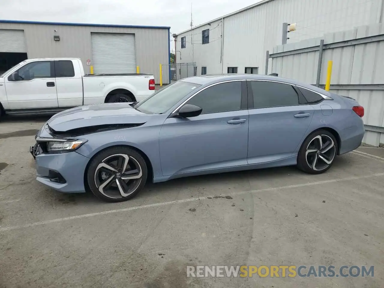 1 Photograph of a damaged car 1HGCV2F36NA009834 HONDA ACCORD 2022