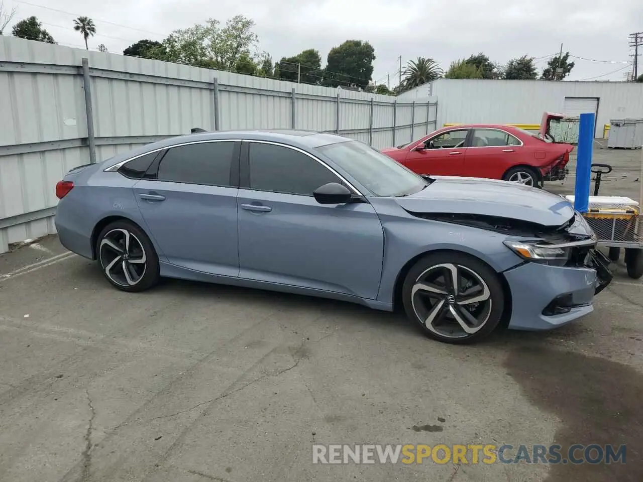 4 Photograph of a damaged car 1HGCV2F36NA009834 HONDA ACCORD 2022