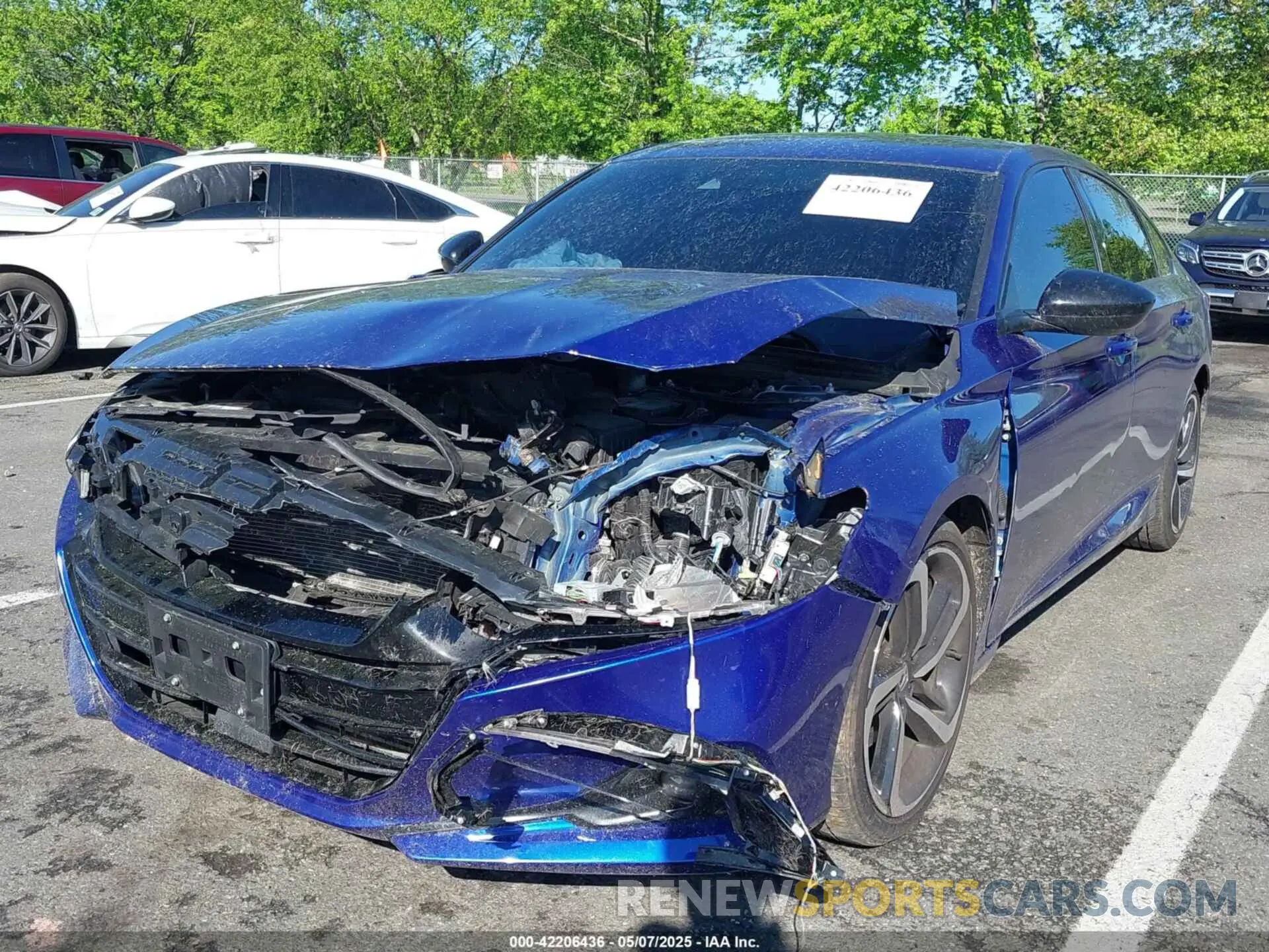 2 Photograph of a damaged car 1HGCV2F36NA015181 HONDA ACCORD 2022