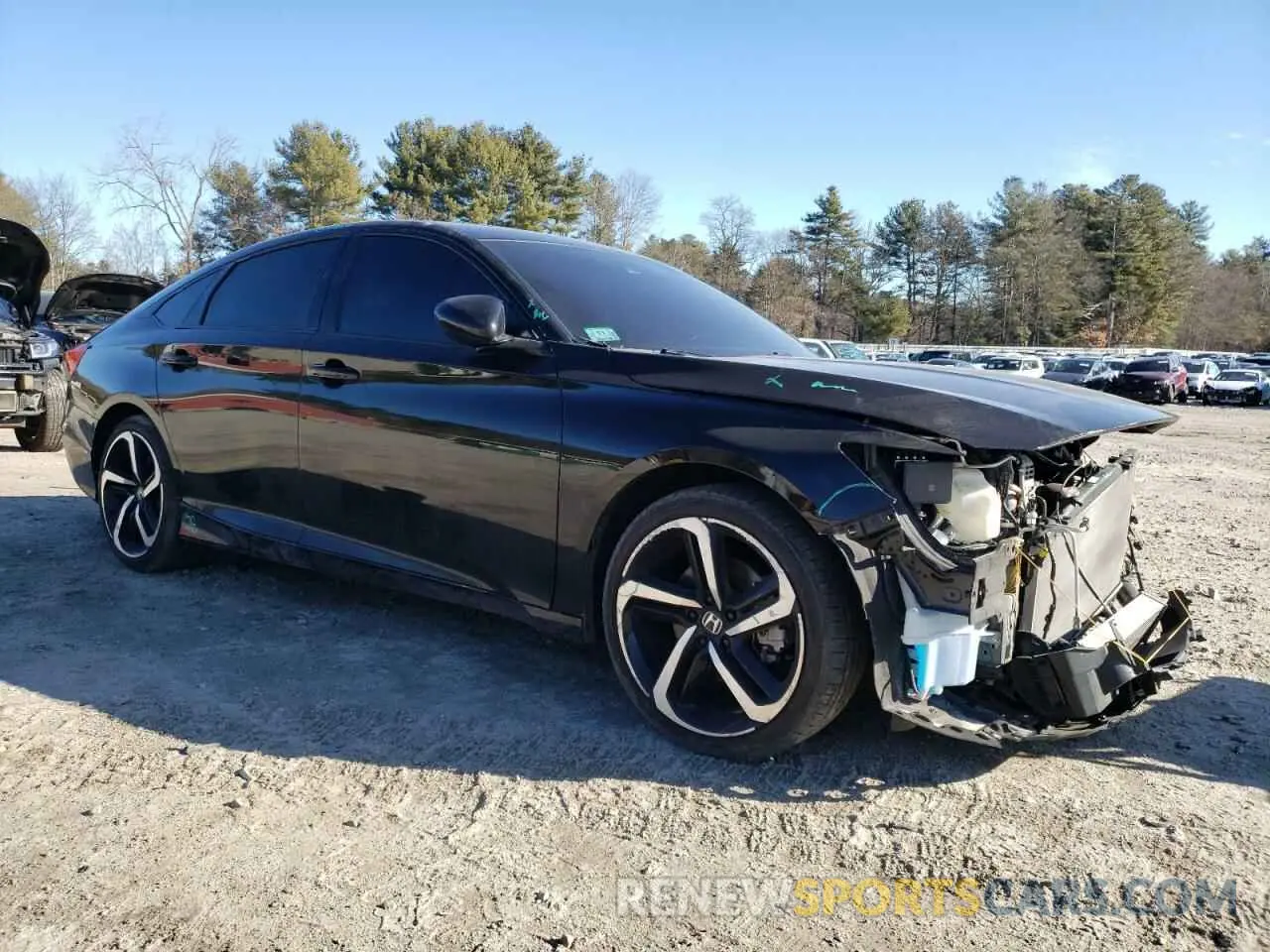4 Photograph of a damaged car 1HGCV2F36NA021143 HONDA ACCORD 2022