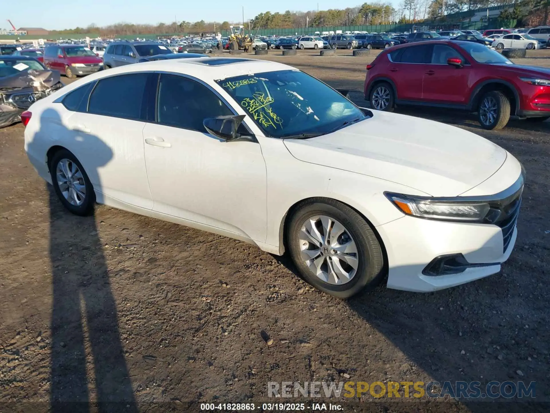 1 Photograph of a damaged car 1HGCV2F37NA017246 HONDA ACCORD 2022
