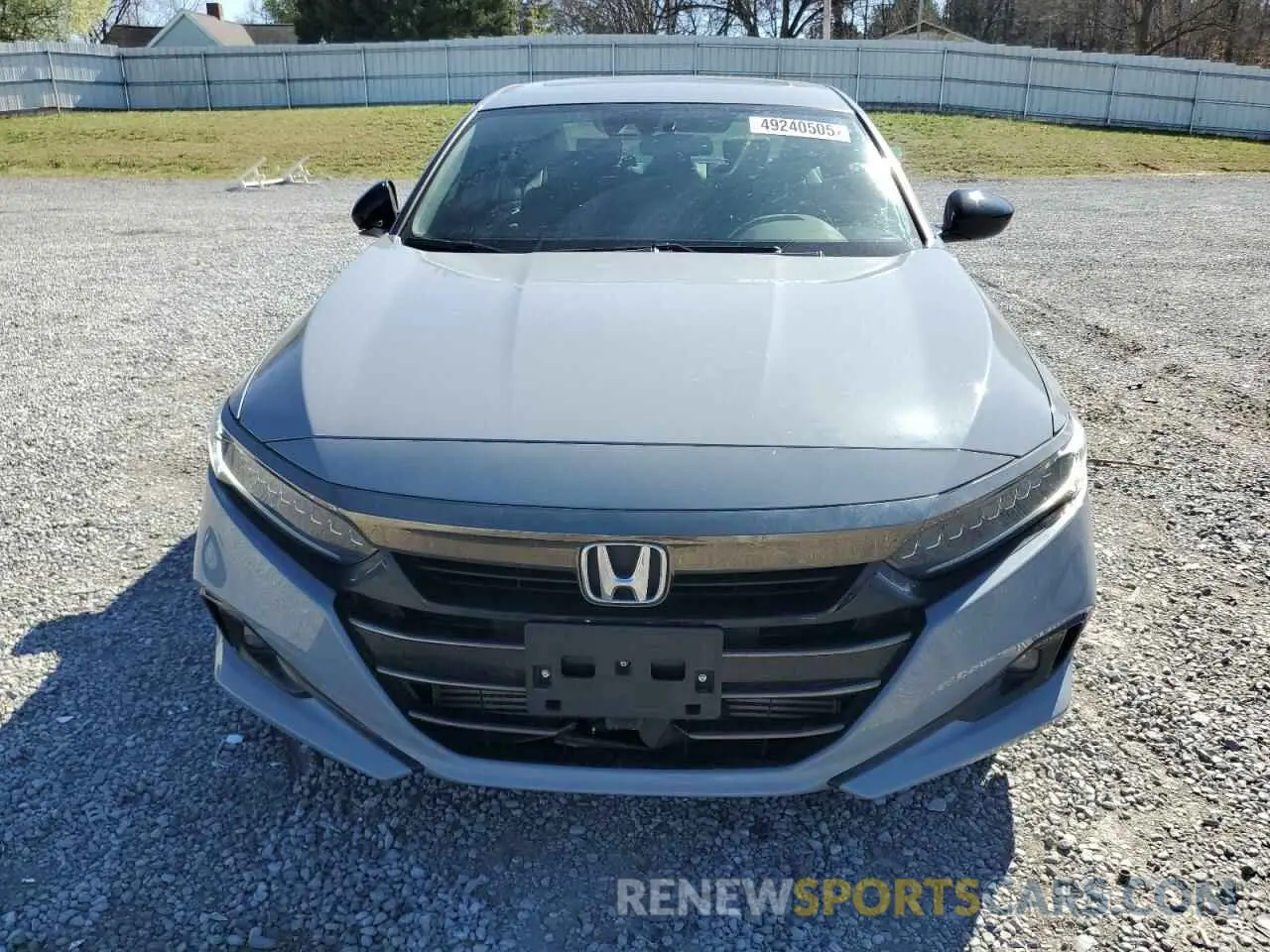 5 Photograph of a damaged car 1HGCV2F37NA020678 HONDA ACCORD 2022