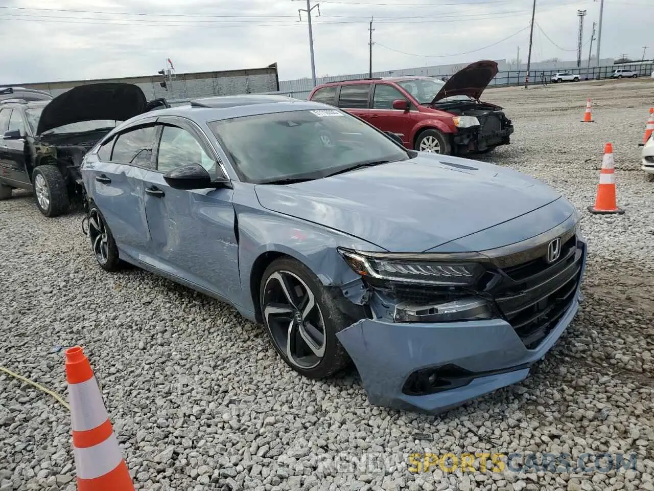 4 Photograph of a damaged car 1HGCV2F37NA023502 HONDA ACCORD 2022