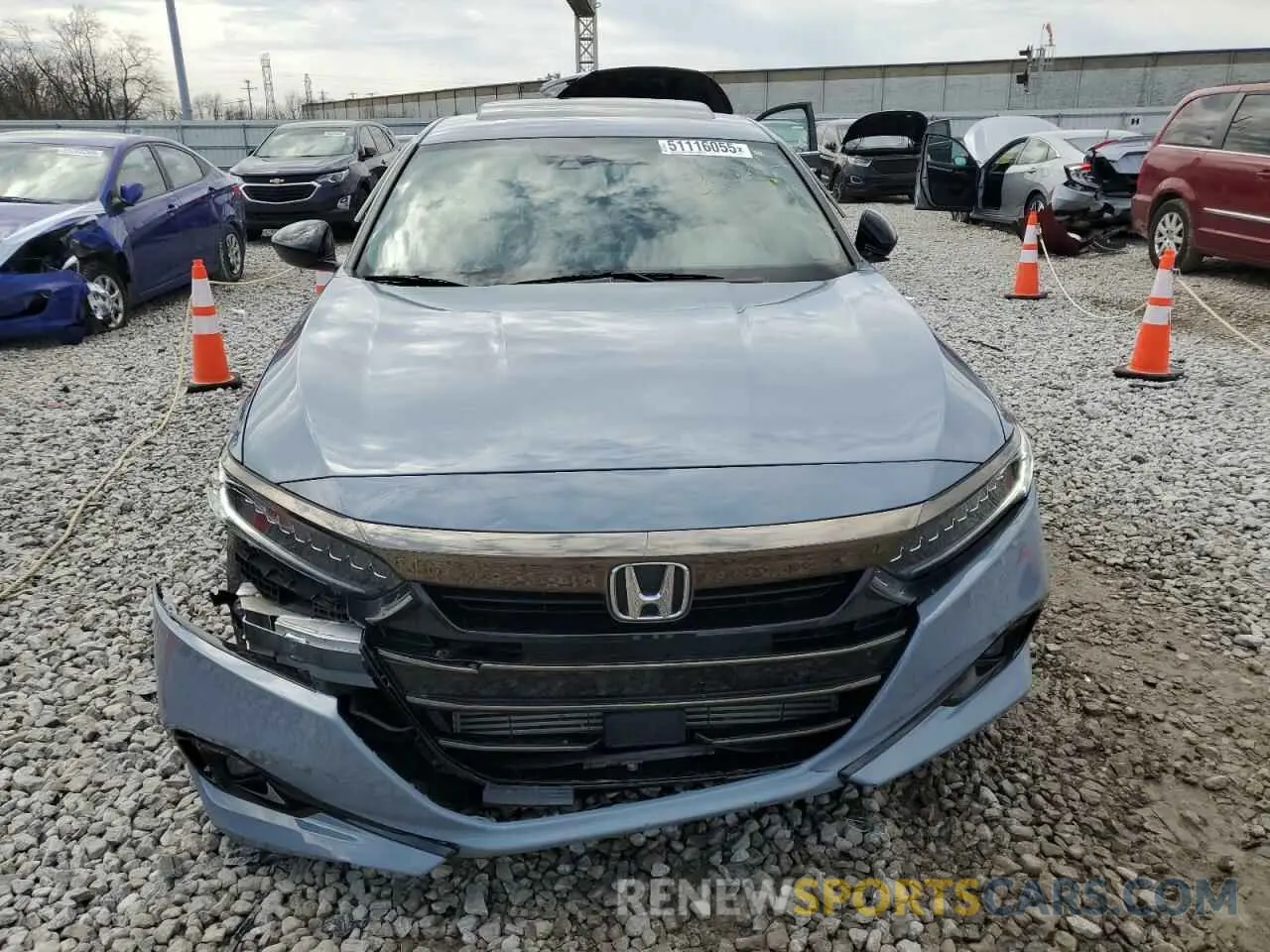 5 Photograph of a damaged car 1HGCV2F37NA023502 HONDA ACCORD 2022