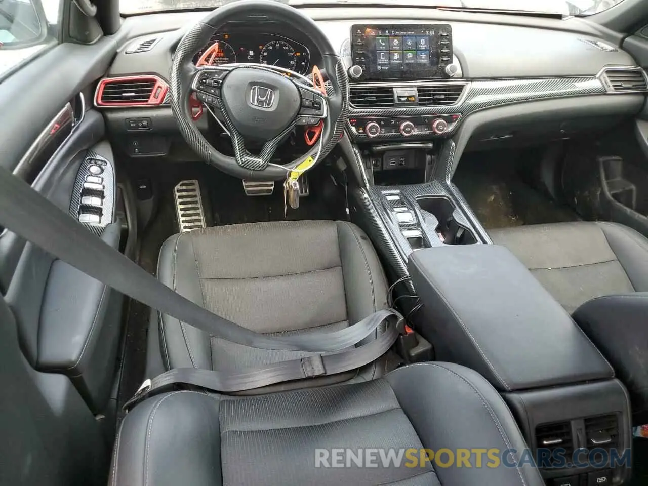 8 Photograph of a damaged car 1HGCV2F37NA023502 HONDA ACCORD 2022
