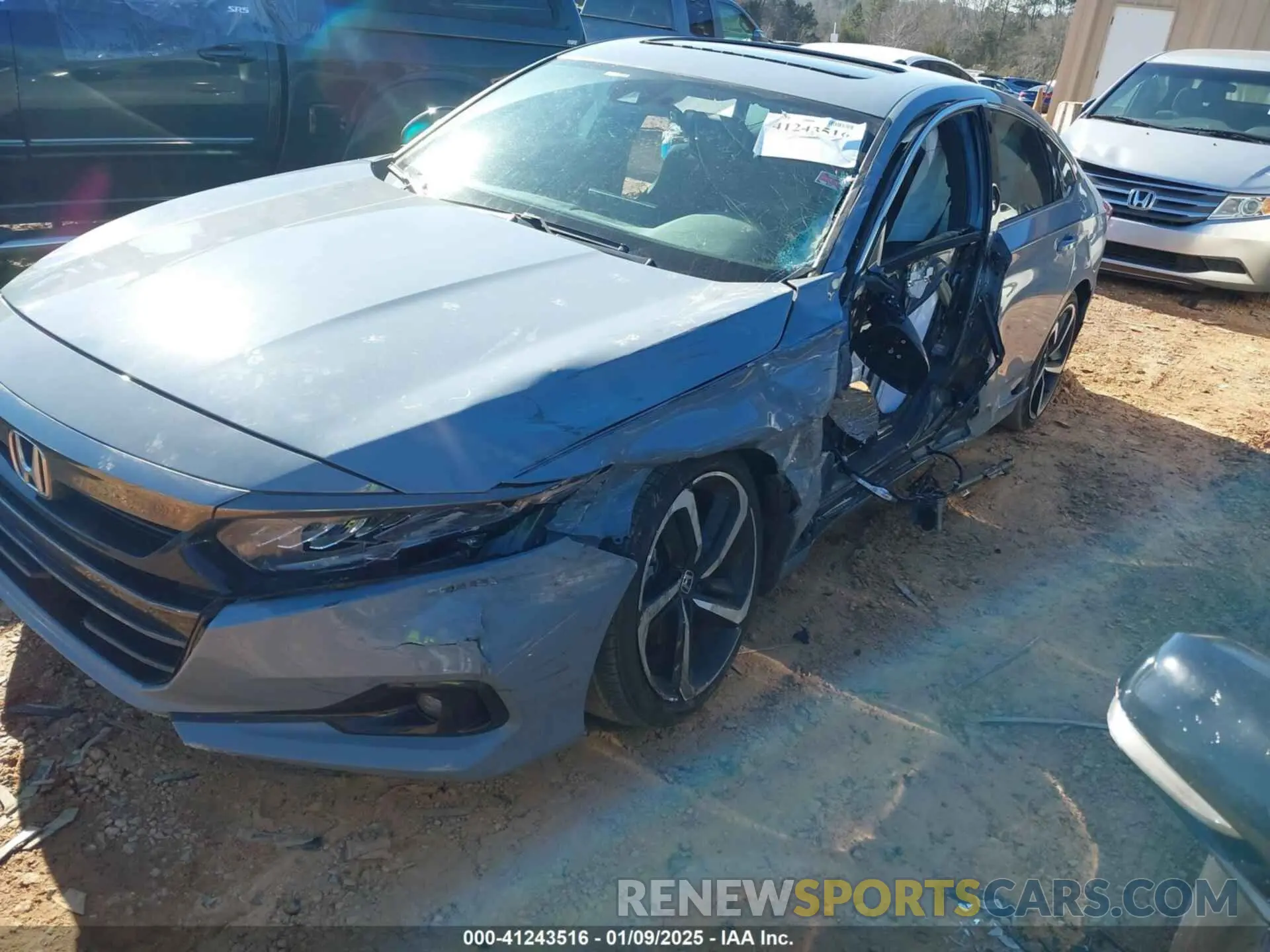 6 Photograph of a damaged car 1HGCV2F37NA024665 HONDA ACCORD 2022