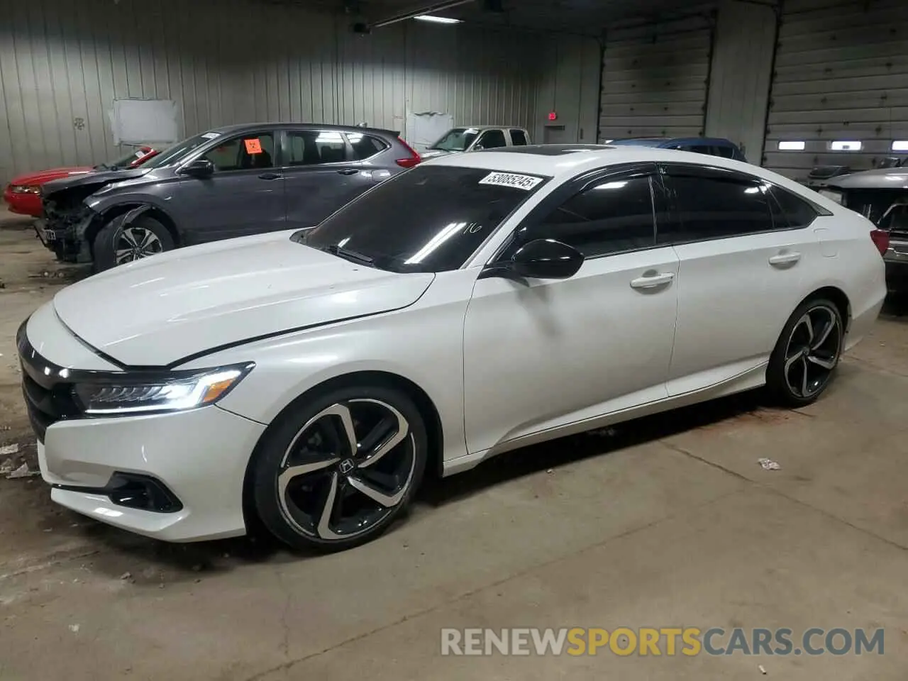 1 Photograph of a damaged car 1HGCV2F38NA005932 HONDA ACCORD 2022