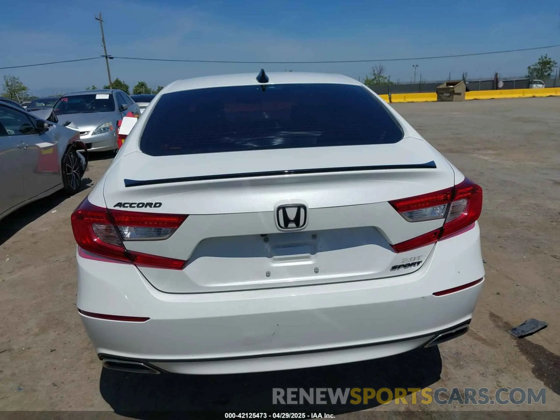 15 Photograph of a damaged car 1HGCV2F38NA011200 HONDA ACCORD 2022