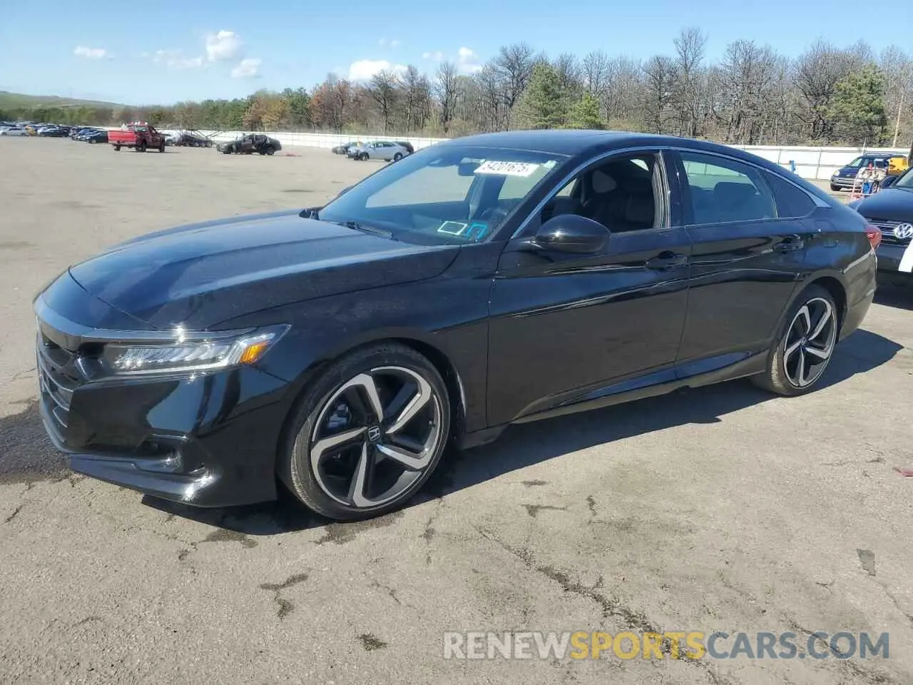 1 Photograph of a damaged car 1HGCV2F38NA012363 HONDA ACCORD 2022