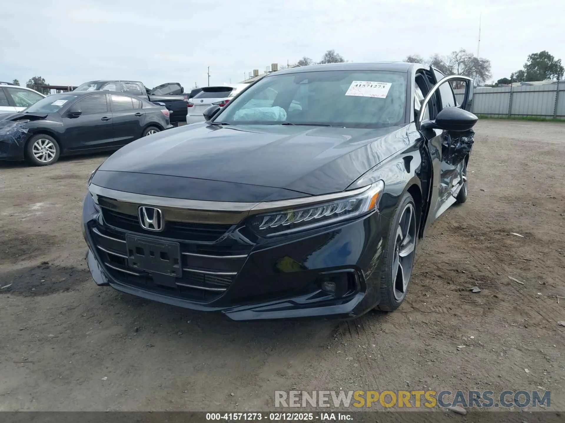2 Photograph of a damaged car 1HGCV2F38NA019605 HONDA ACCORD 2022
