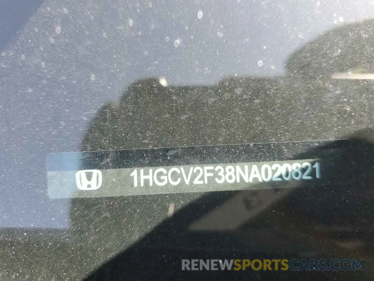 14 Photograph of a damaged car 1HGCV2F38NA020821 HONDA ACCORD 2022