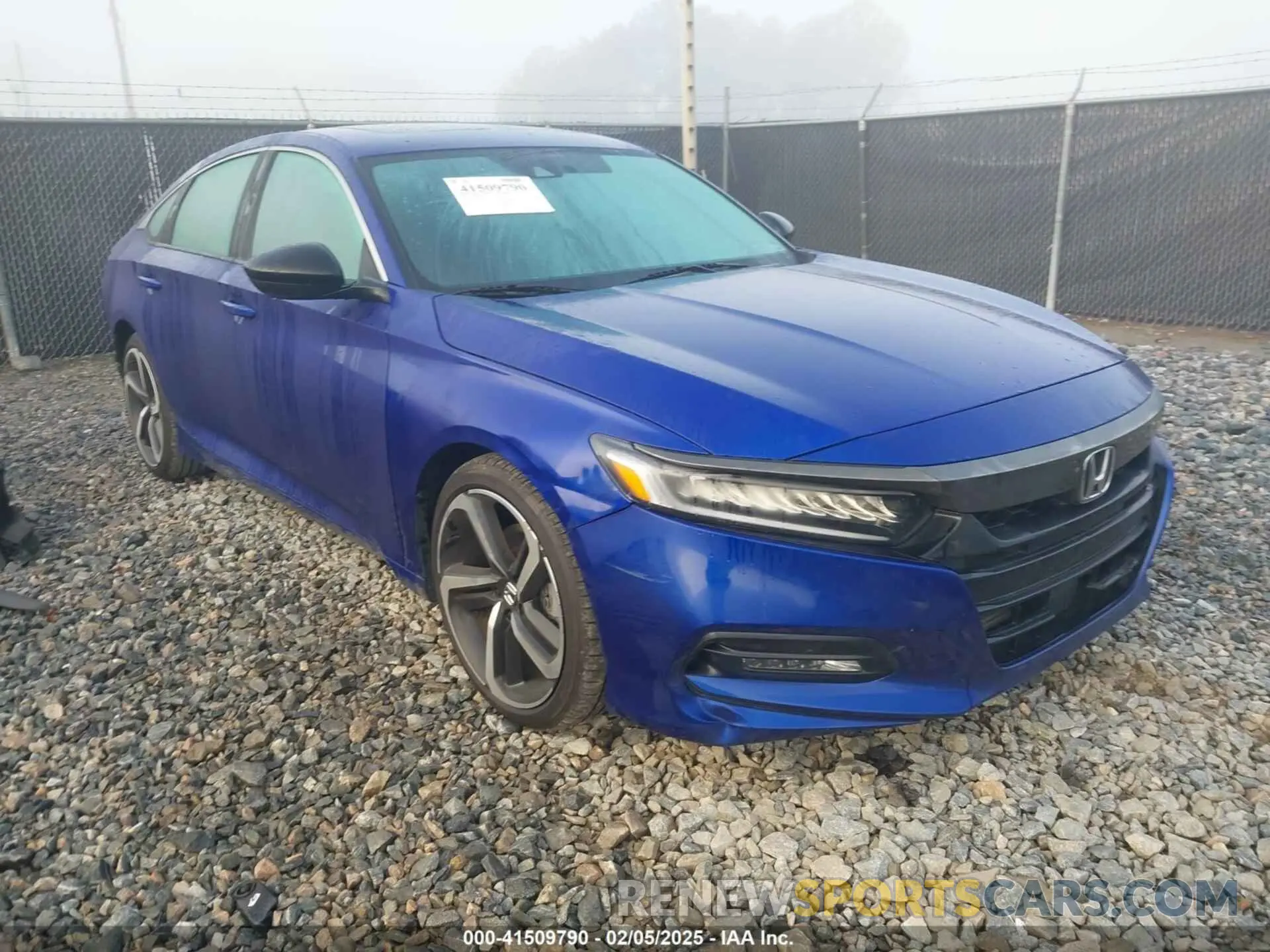 1 Photograph of a damaged car 1HGCV2F39NA010962 HONDA ACCORD 2022