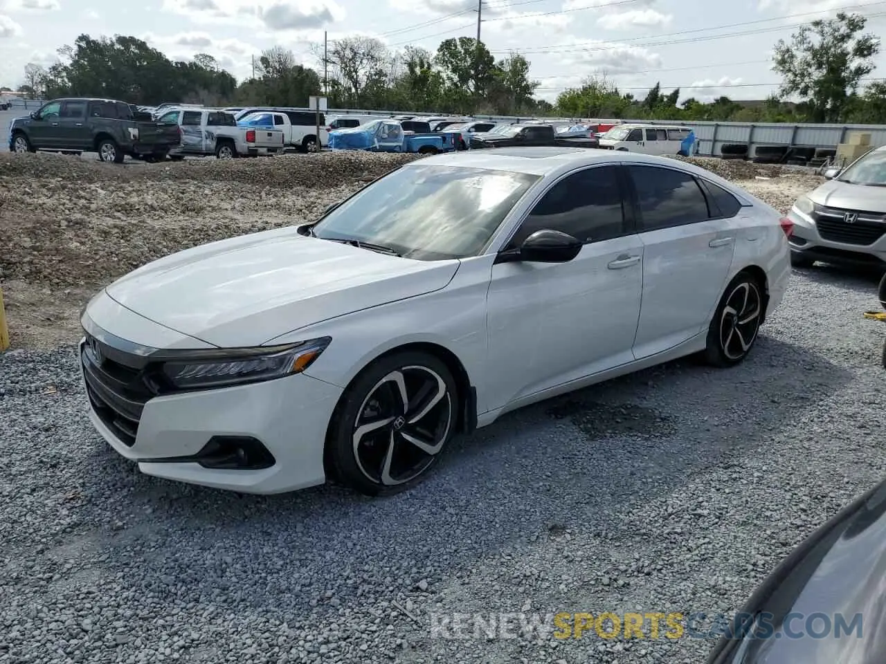 1 Photograph of a damaged car 1HGCV2F39NA012209 HONDA ACCORD 2022