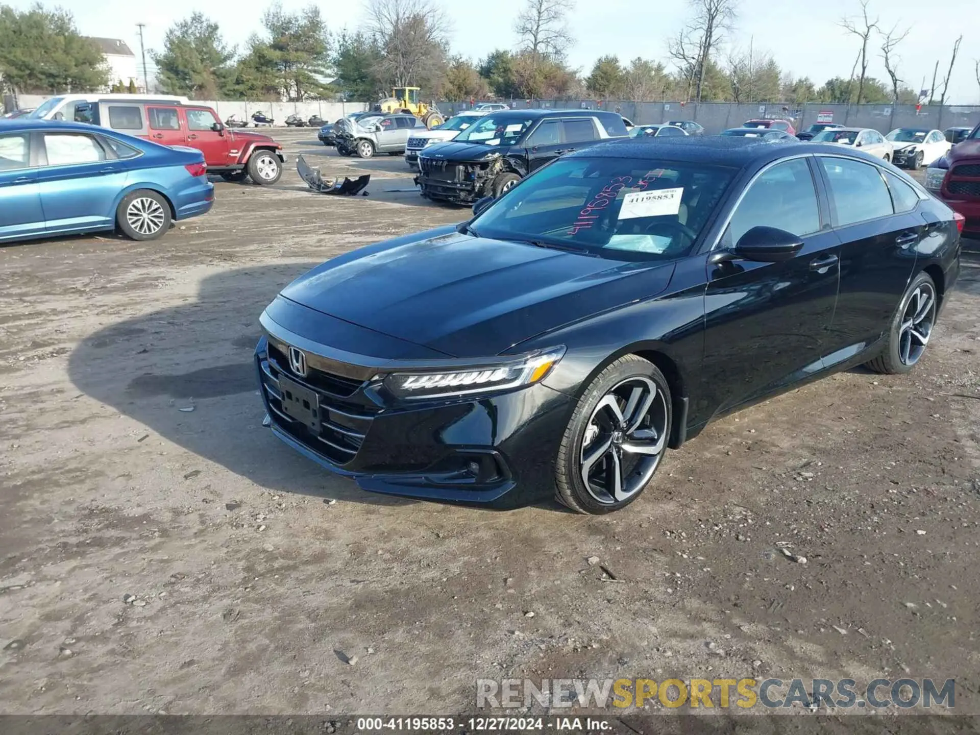 2 Photograph of a damaged car 1HGCV2F39NA012369 HONDA ACCORD 2022