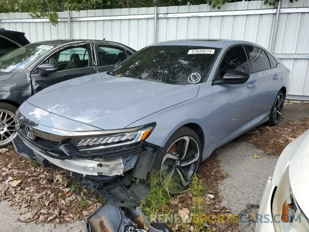 1 Photograph of a damaged car 1HGCV2F39NA016454 HONDA ACCORD 2022