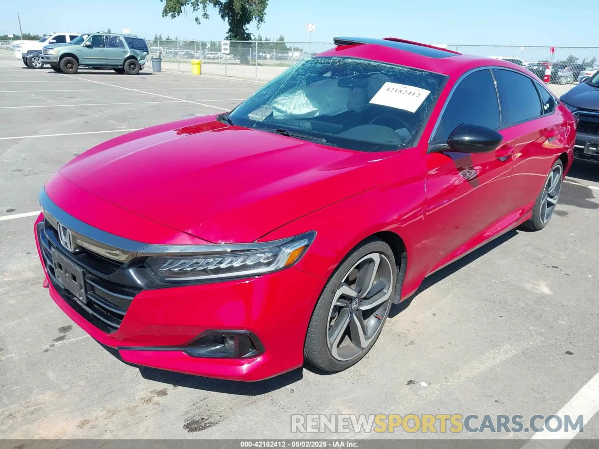 2 Photograph of a damaged car 1HGCV2F3XNA008590 HONDA ACCORD 2022