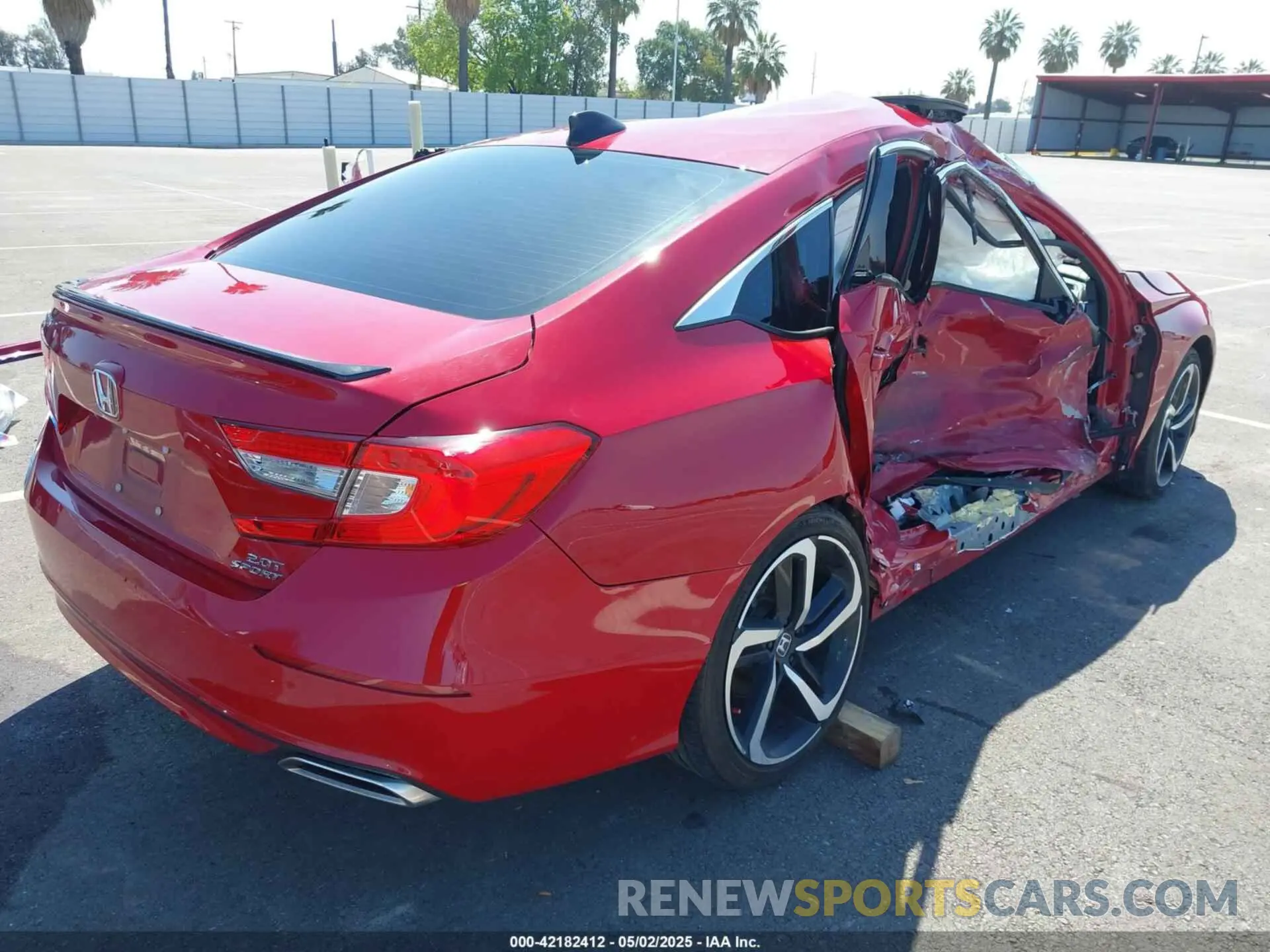 4 Photograph of a damaged car 1HGCV2F3XNA008590 HONDA ACCORD 2022