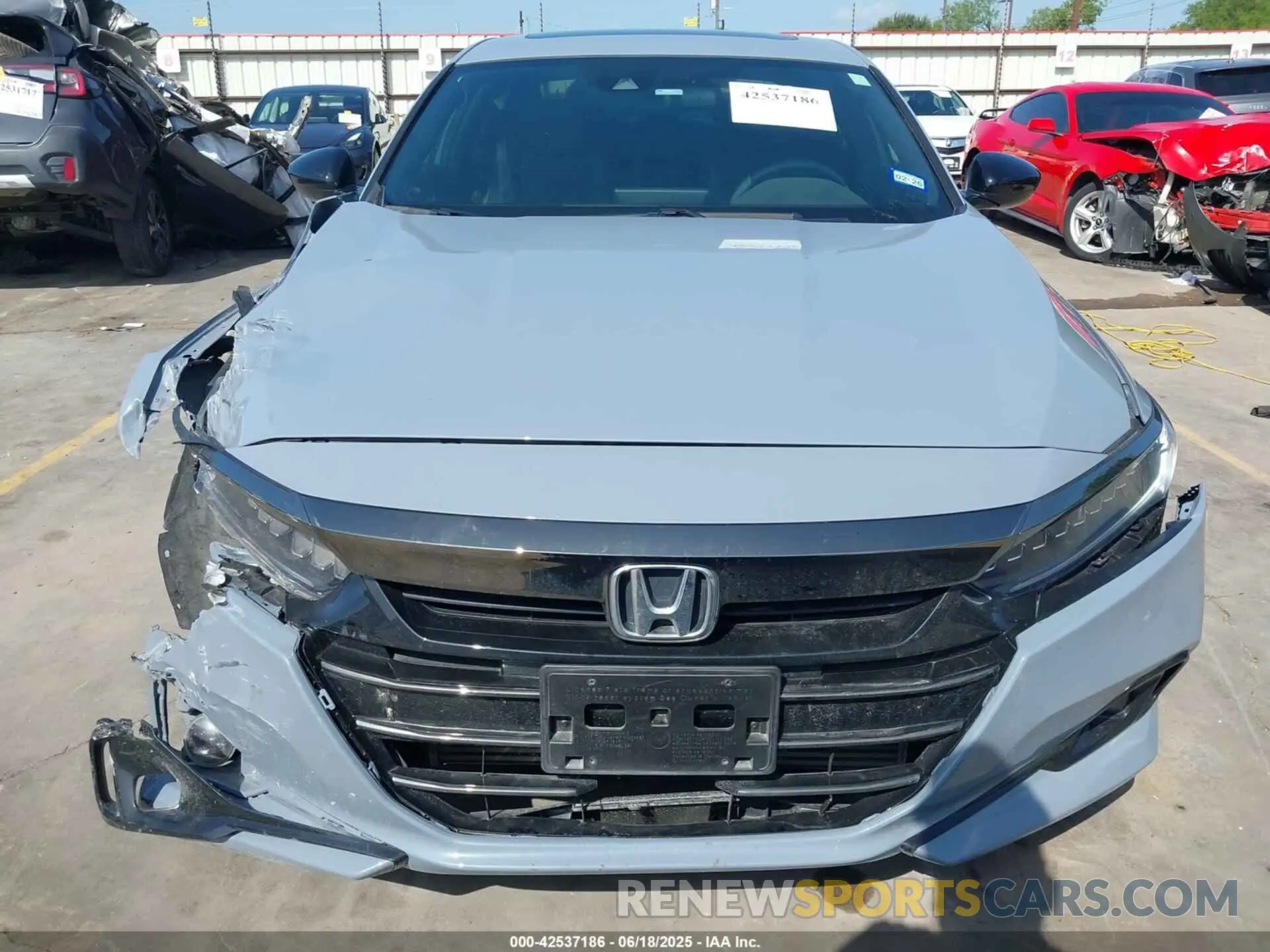 12 Photograph of a damaged car 1HGCV2F3XNA016768 HONDA ACCORD 2022