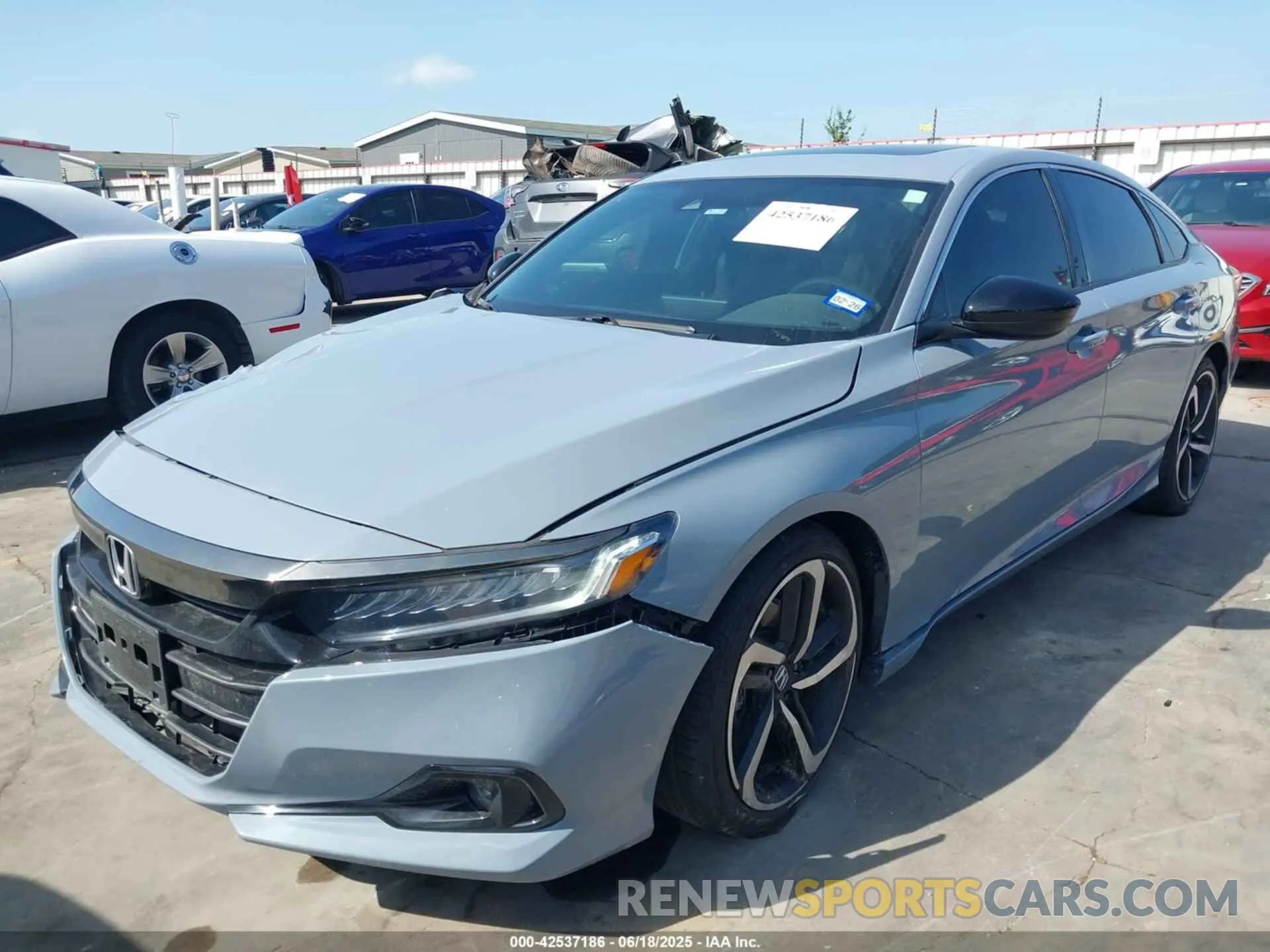 2 Photograph of a damaged car 1HGCV2F3XNA016768 HONDA ACCORD 2022
