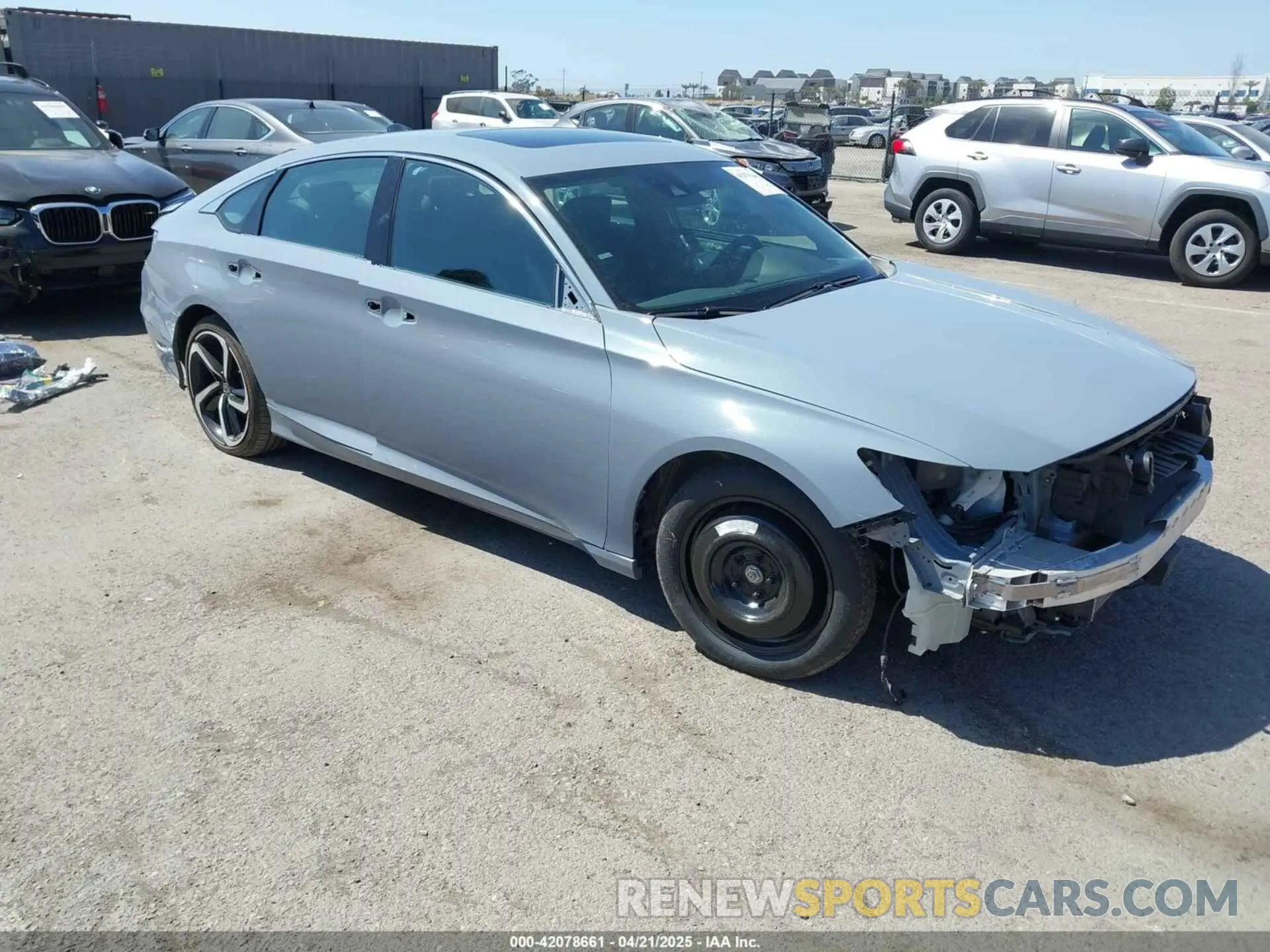 1 Photograph of a damaged car 1HGCV2F3XNA020609 HONDA ACCORD 2022