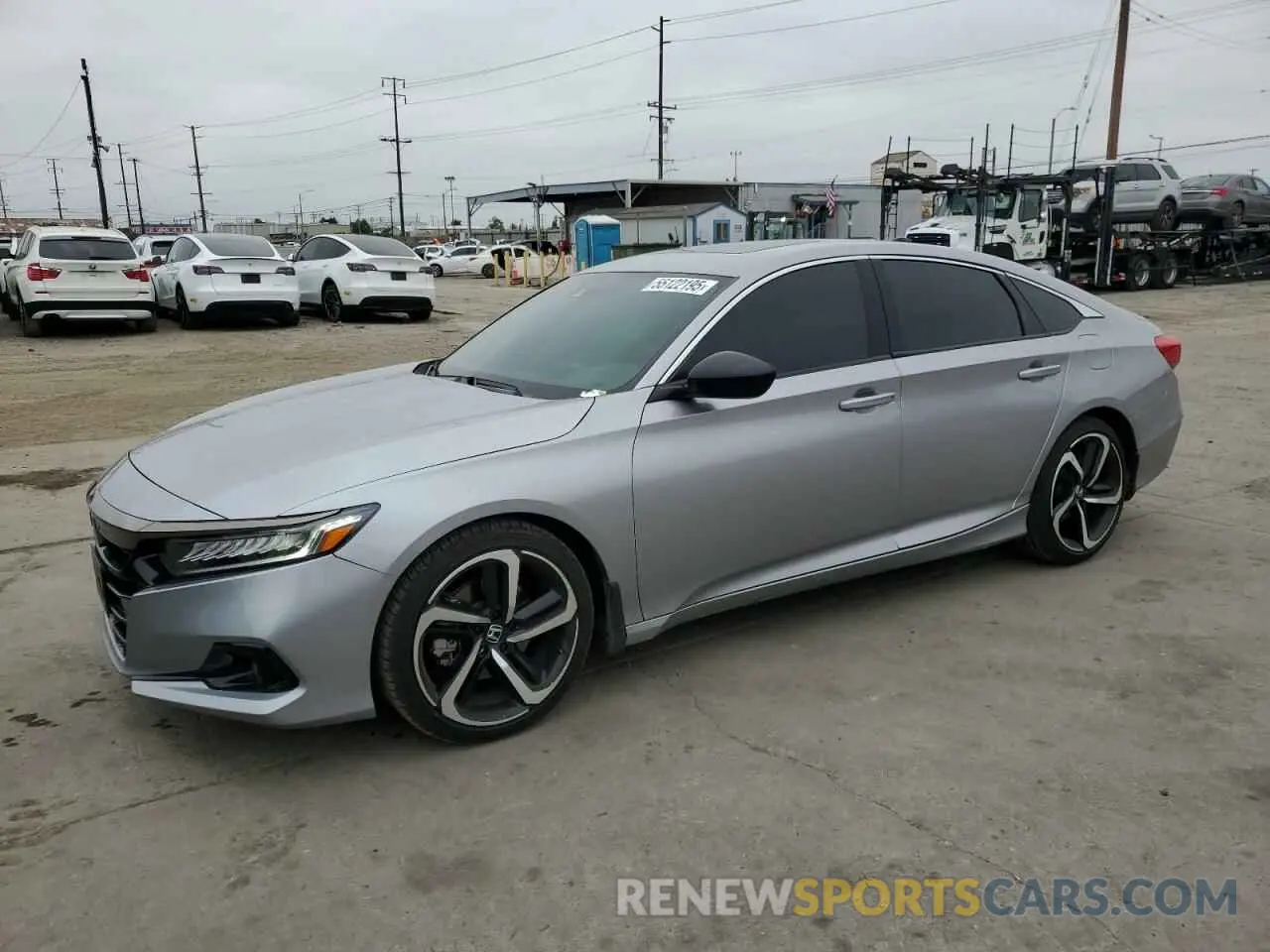 1 Photograph of a damaged car 1HGCV2F3XNA024983 HONDA ACCORD 2022