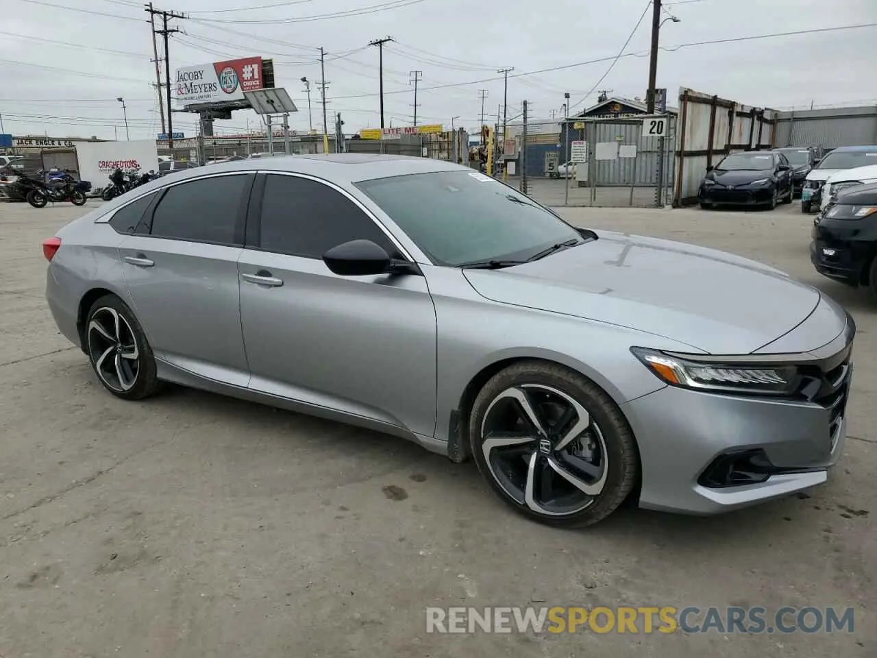 4 Photograph of a damaged car 1HGCV2F3XNA024983 HONDA ACCORD 2022