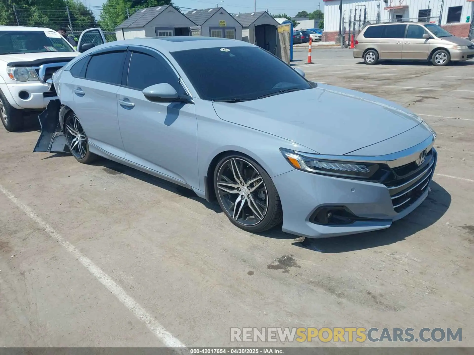 1 Photograph of a damaged car 1HGCV2F93NA011528 HONDA ACCORD 2022