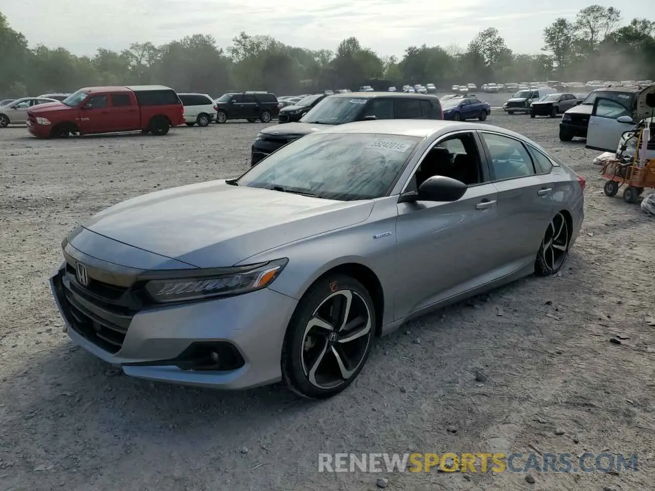 1 Photograph of a damaged car 1HGCV3F20NA014637 HONDA ACCORD 2022