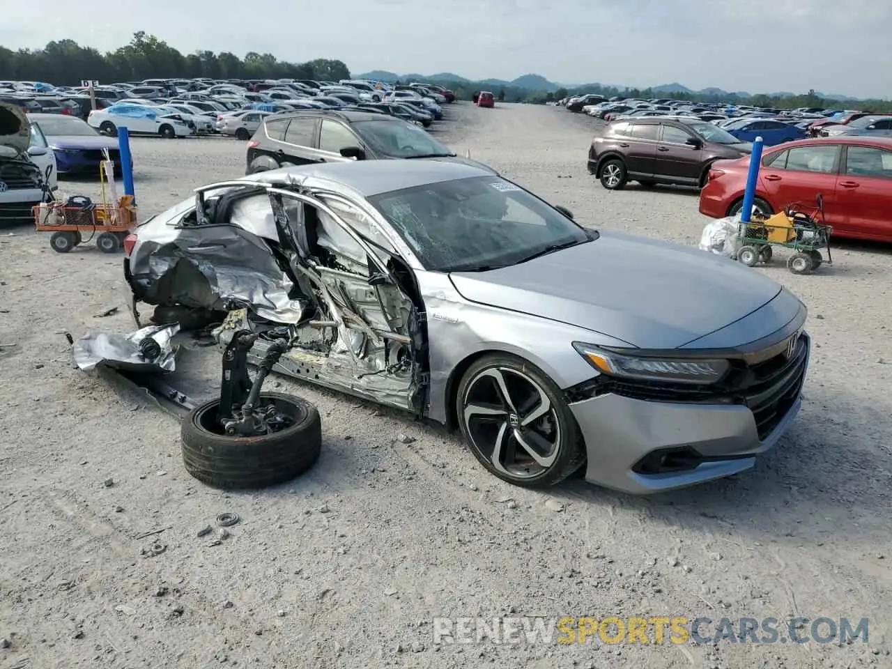4 Photograph of a damaged car 1HGCV3F20NA014637 HONDA ACCORD 2022