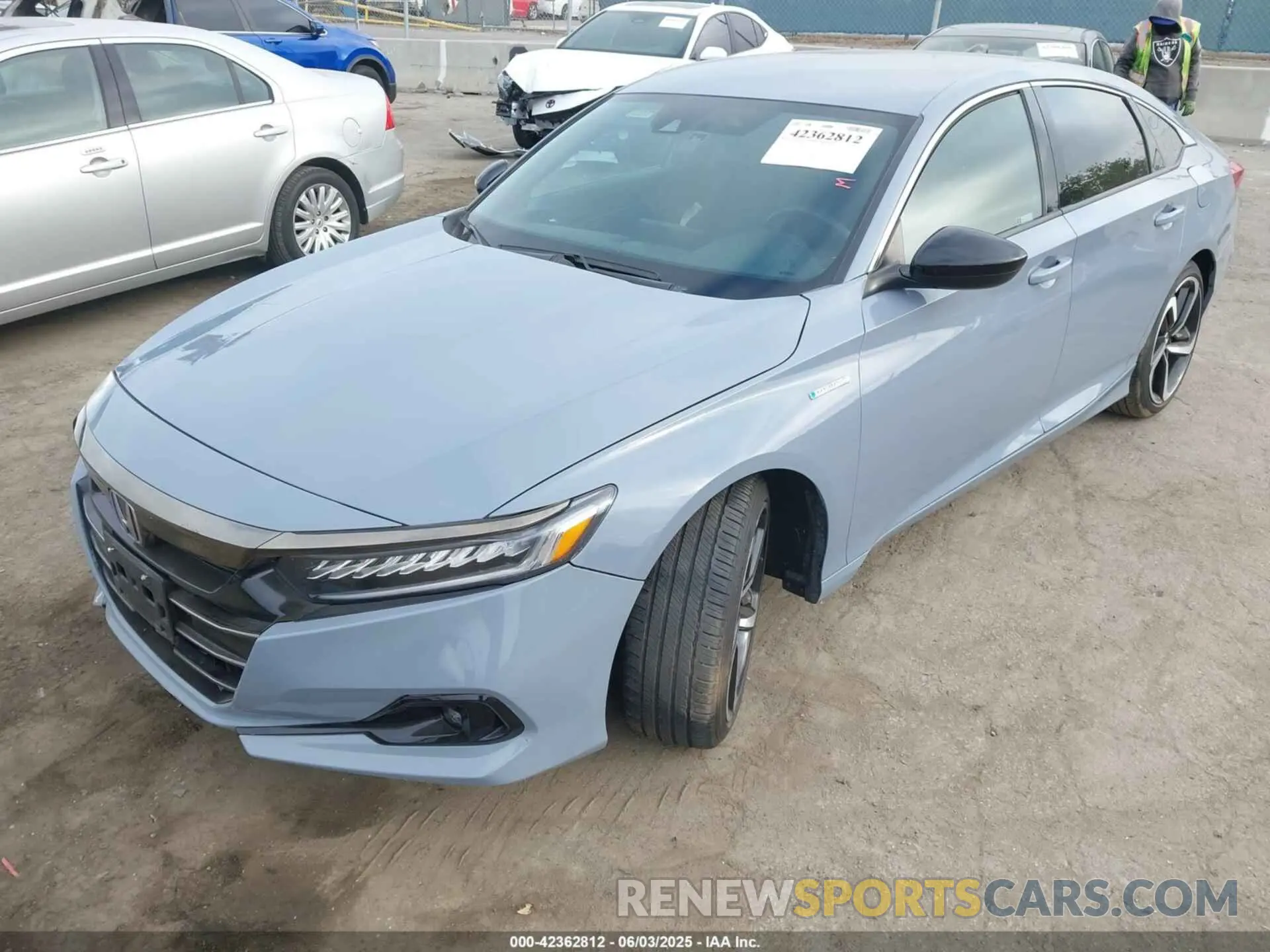 2 Photograph of a damaged car 1HGCV3F20NA020227 HONDA ACCORD 2022