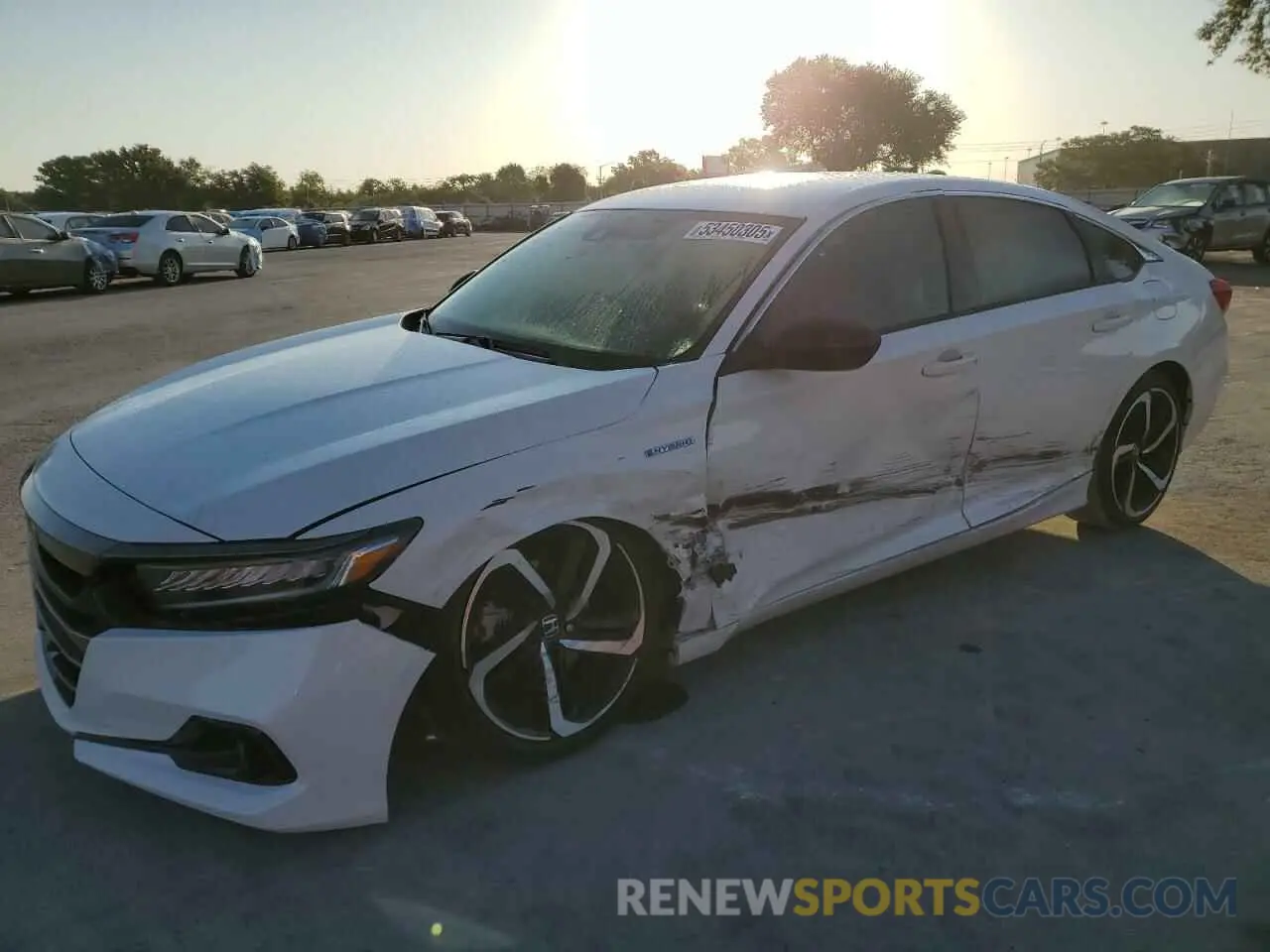 1 Photograph of a damaged car 1HGCV3F20NA030501 HONDA ACCORD 2022
