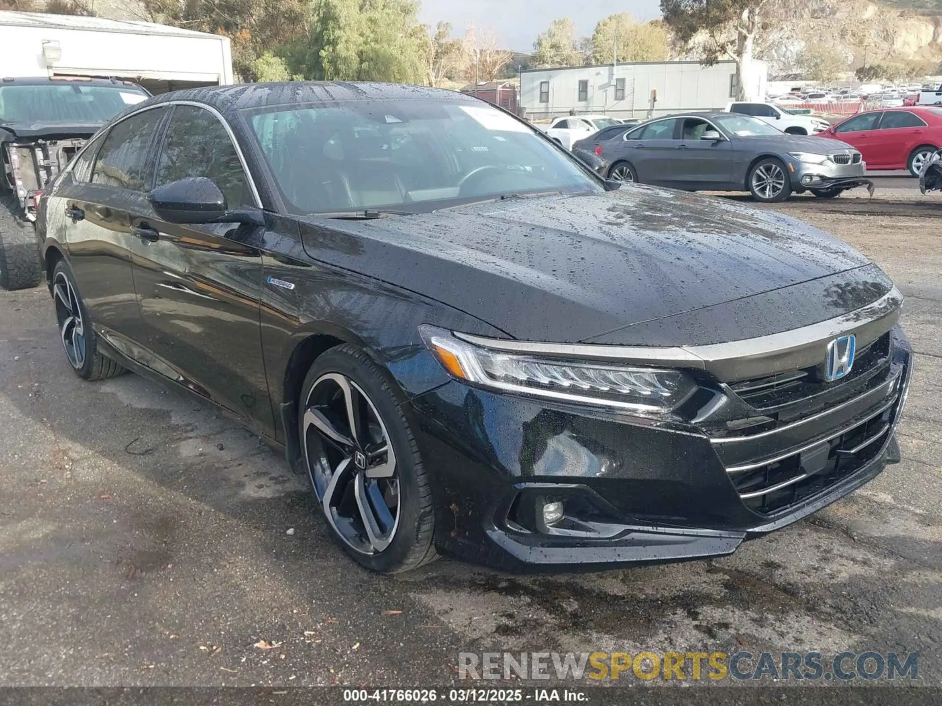 1 Photograph of a damaged car 1HGCV3F20NA034984 HONDA ACCORD 2022