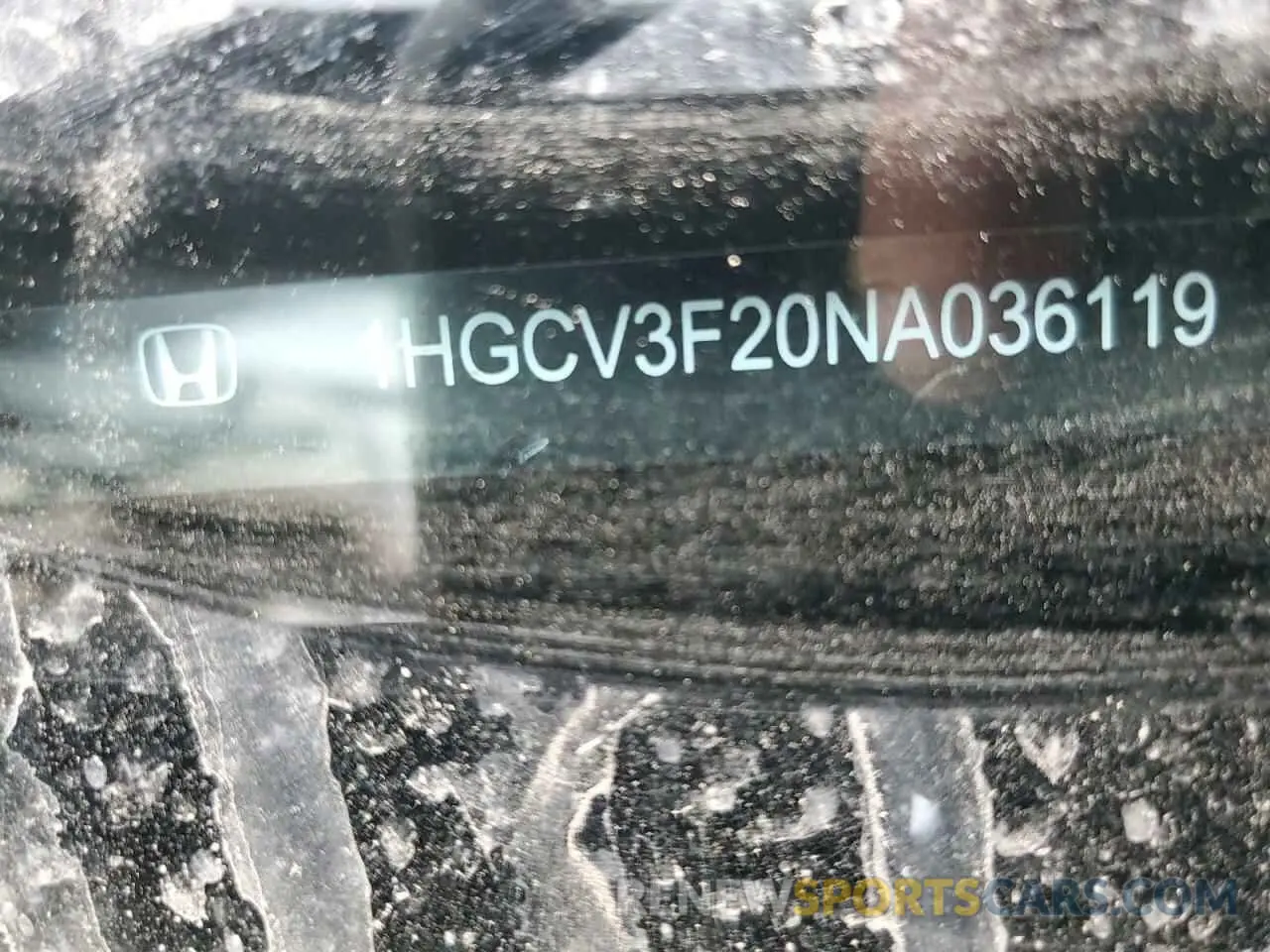 14 Photograph of a damaged car 1HGCV3F20NA036119 HONDA ACCORD 2022