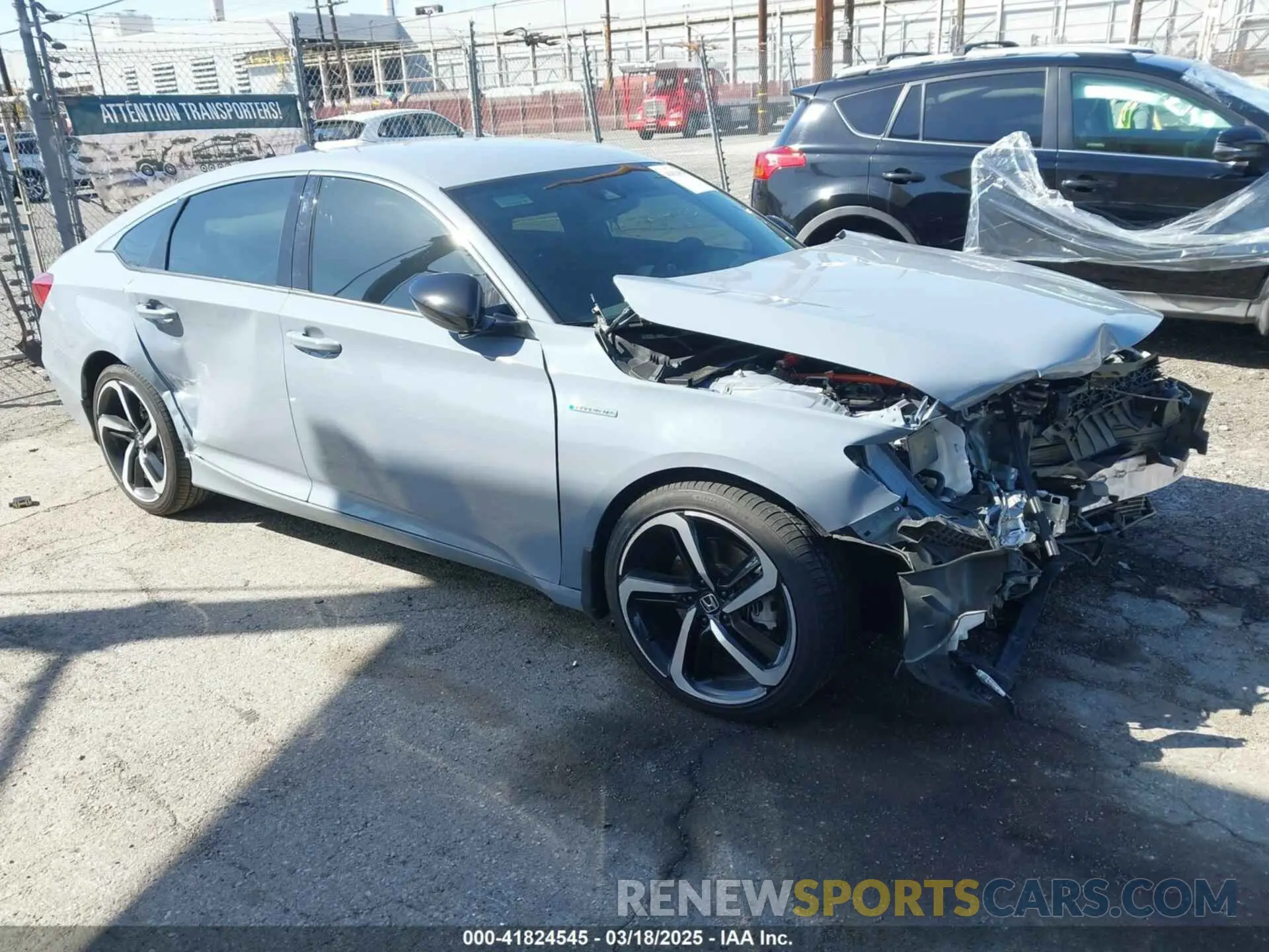 1 Photograph of a damaged car 1HGCV3F20NA037979 HONDA ACCORD 2022