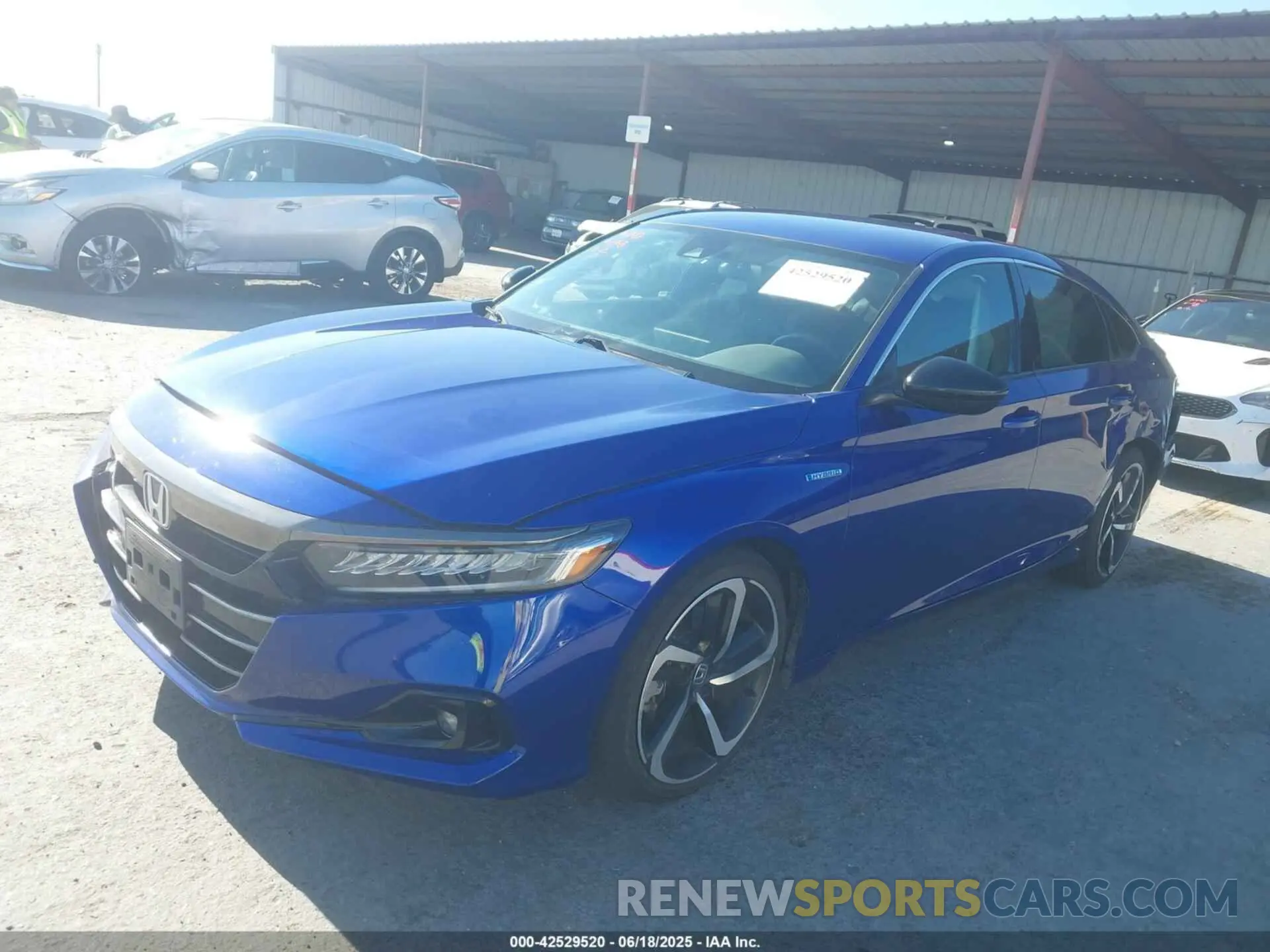 2 Photograph of a damaged car 1HGCV3F20NA039022 HONDA ACCORD 2022