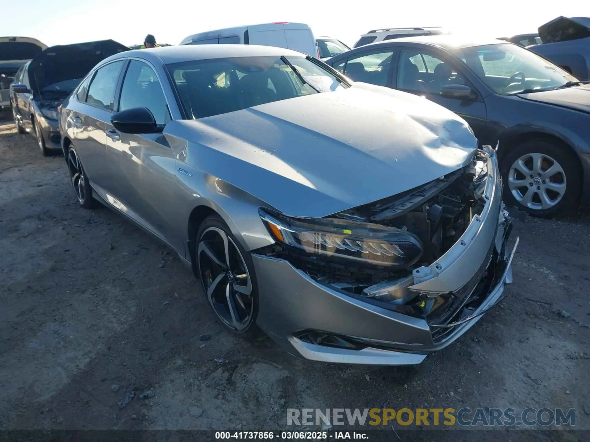 1 Photograph of a damaged car 1HGCV3F20NA046505 HONDA ACCORD 2022