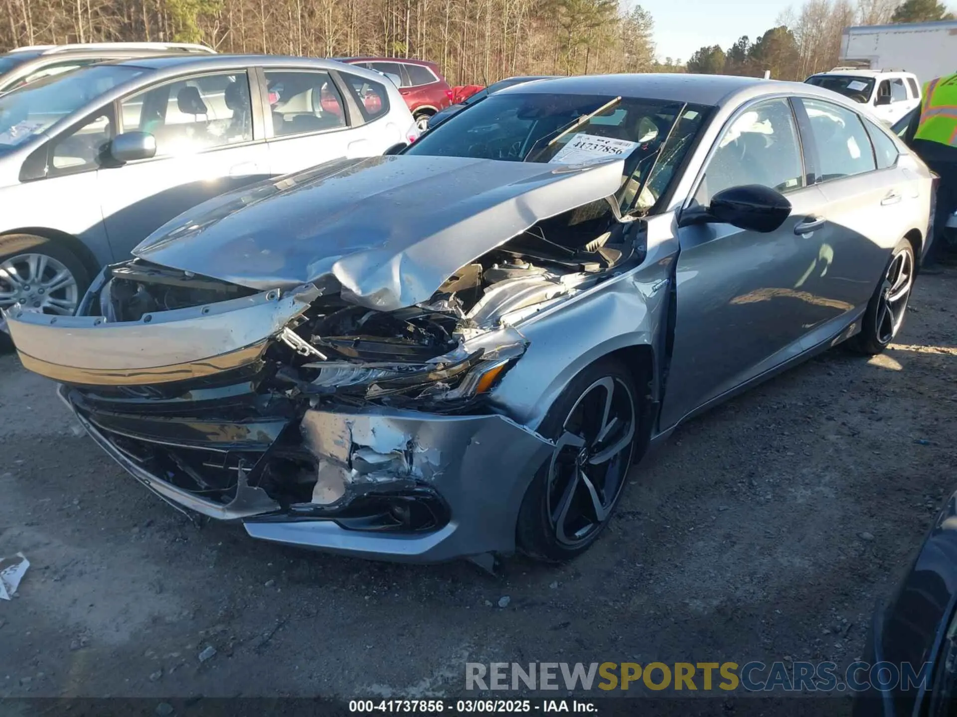 2 Photograph of a damaged car 1HGCV3F20NA046505 HONDA ACCORD 2022