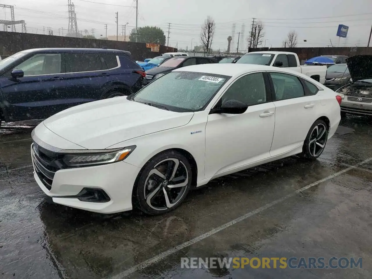 1 Photograph of a damaged car 1HGCV3F20NA047637 HONDA ACCORD 2022