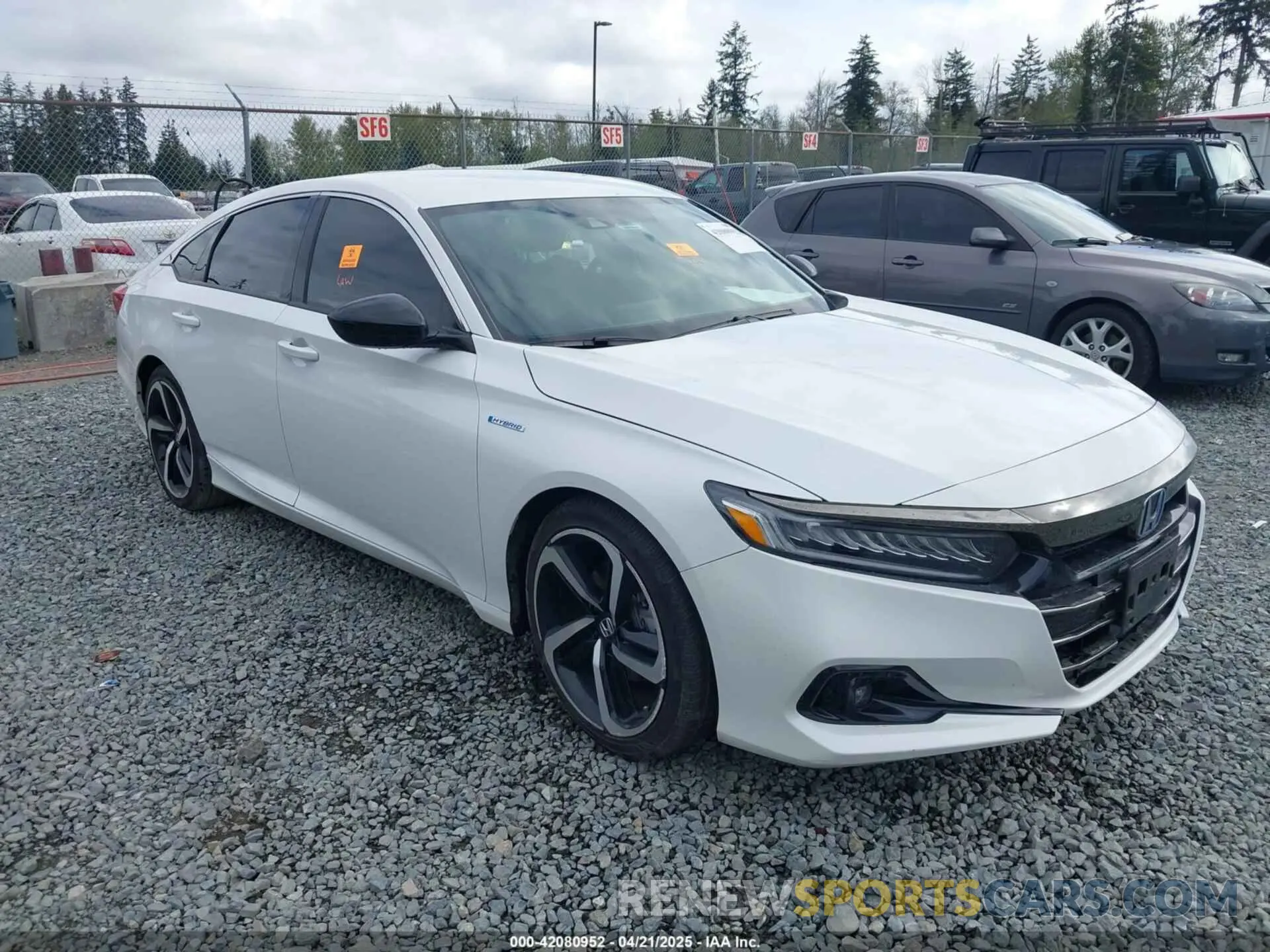 1 Photograph of a damaged car 1HGCV3F20NA047685 HONDA ACCORD 2022