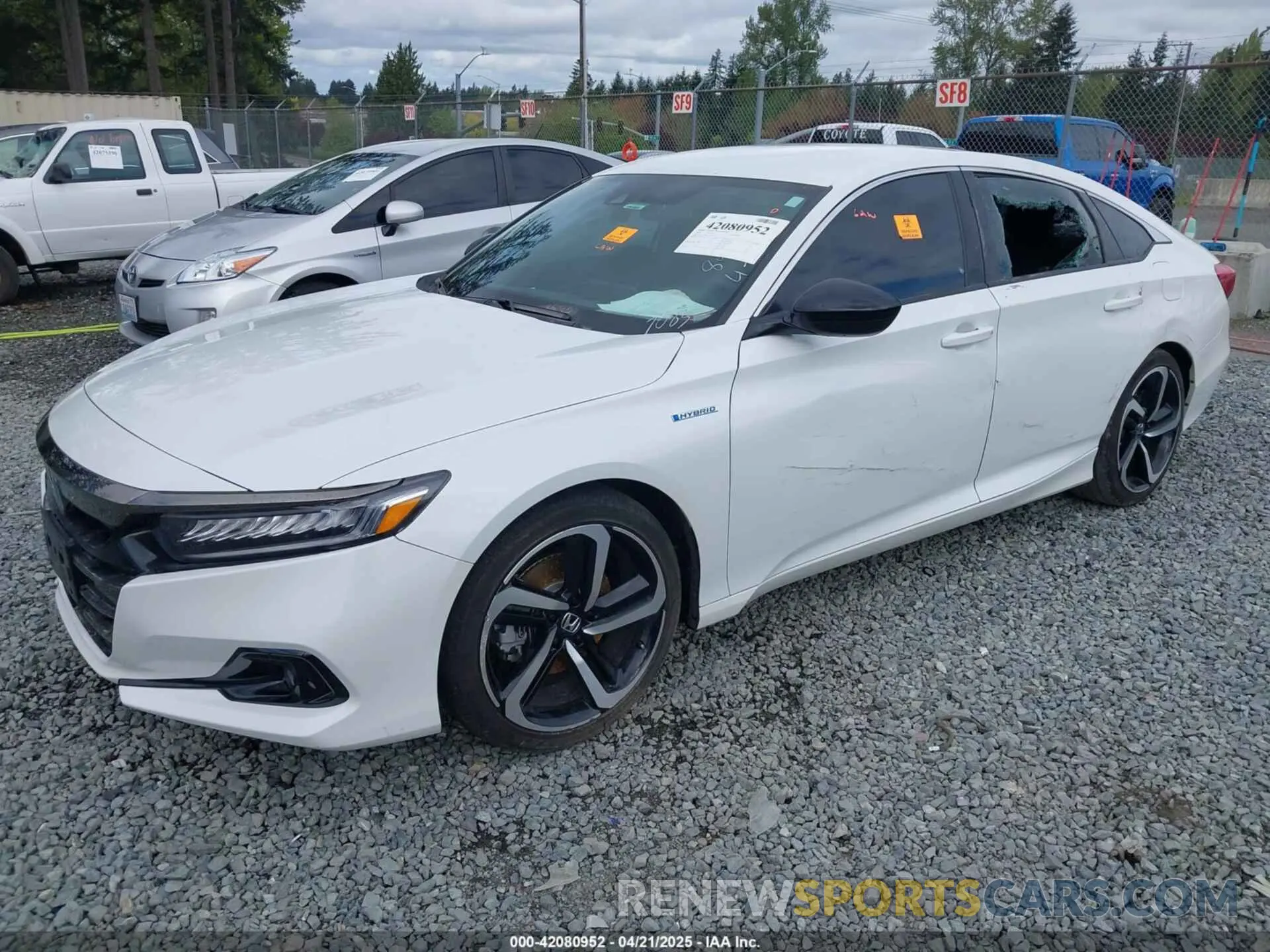 2 Photograph of a damaged car 1HGCV3F20NA047685 HONDA ACCORD 2022