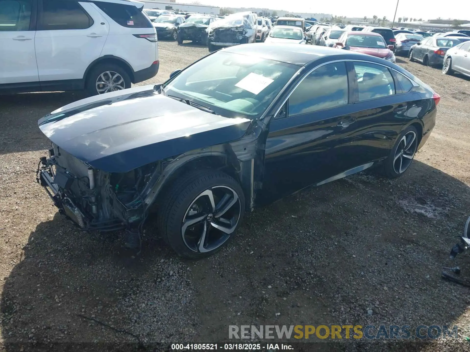 2 Photograph of a damaged car 1HGCV3F21NA008636 HONDA ACCORD 2022