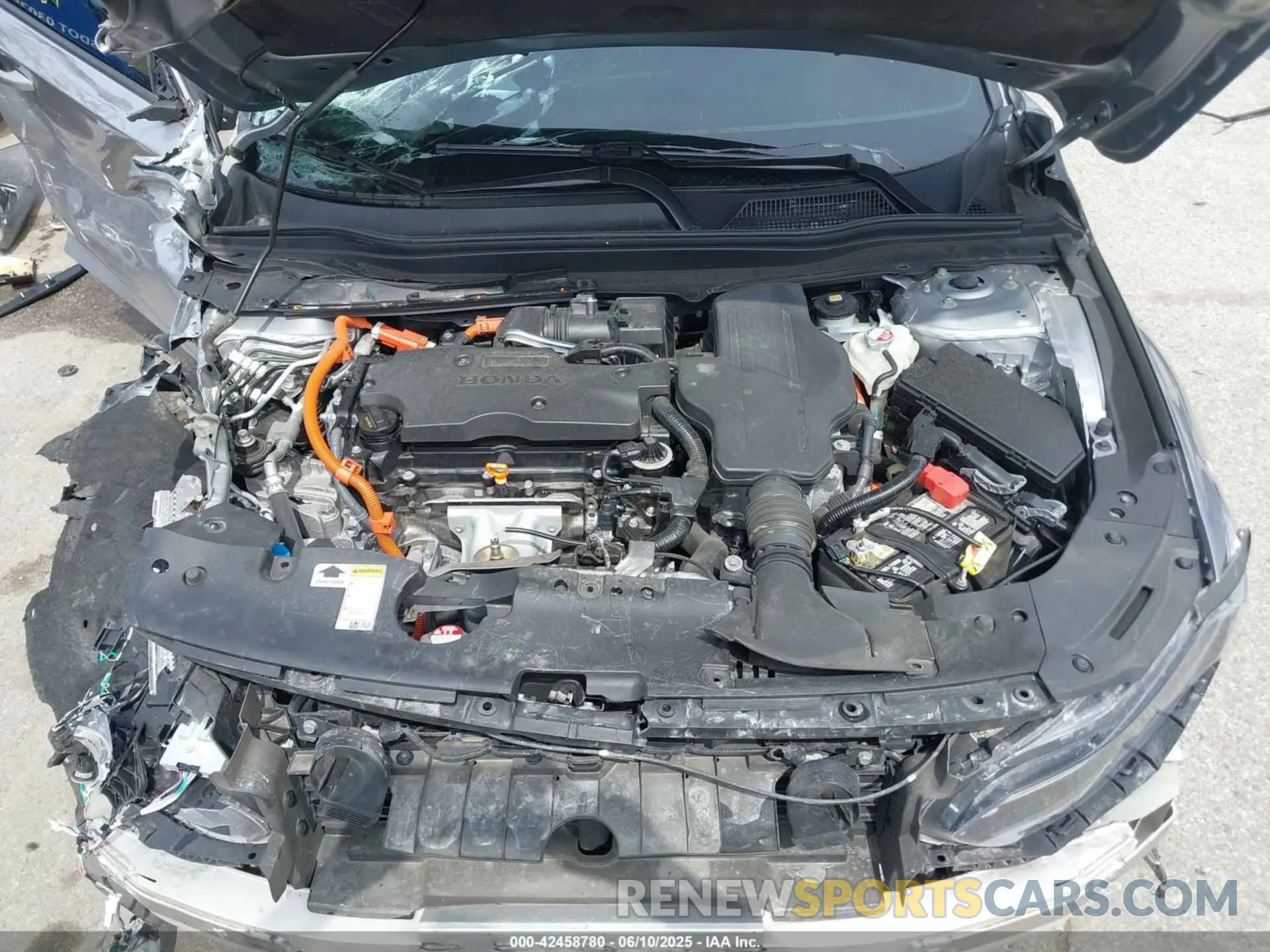 10 Photograph of a damaged car 1HGCV3F21NA037375 HONDA ACCORD 2022