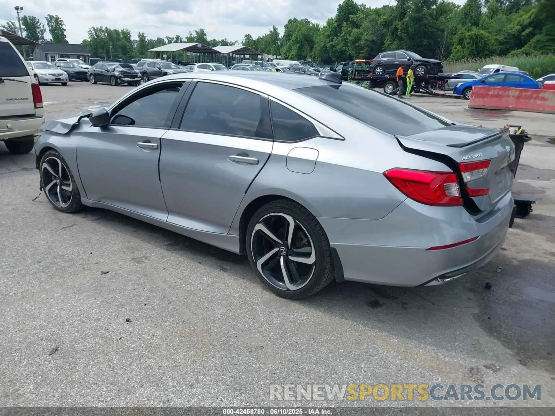 3 Photograph of a damaged car 1HGCV3F21NA037375 HONDA ACCORD 2022