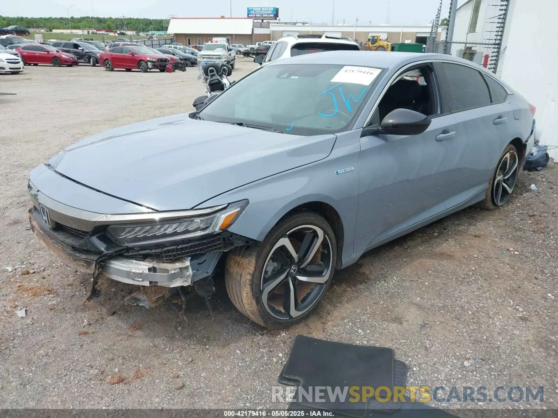 2 Photograph of a damaged car 1HGCV3F21NA038073 HONDA ACCORD 2022