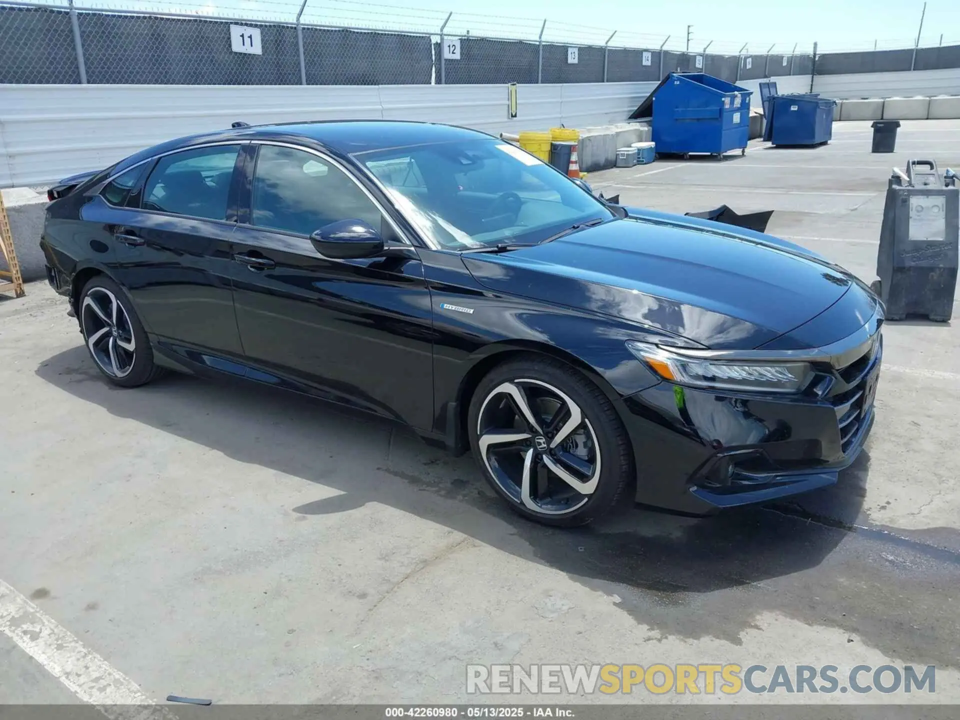 1 Photograph of a damaged car 1HGCV3F21NA040826 HONDA ACCORD 2022