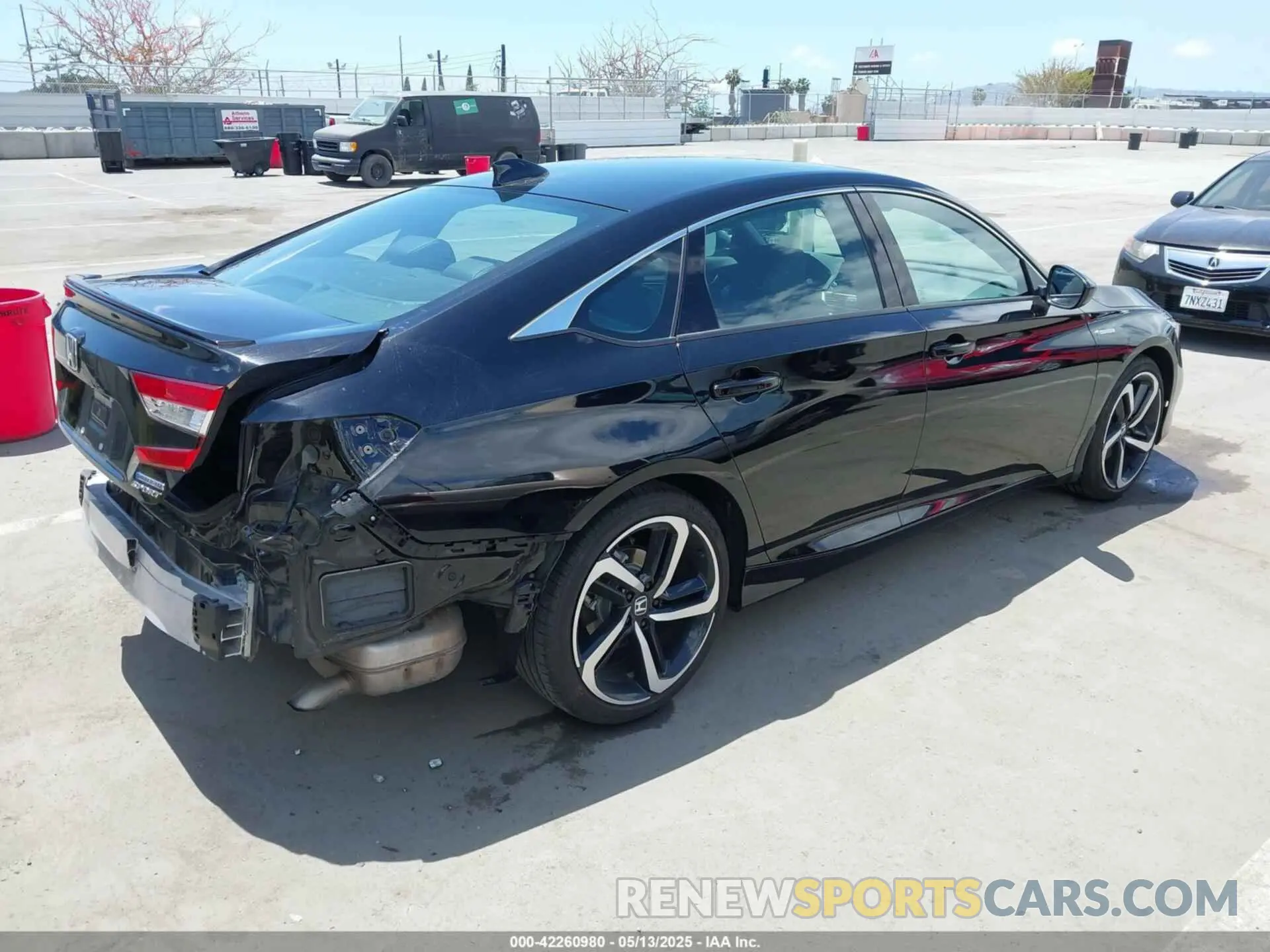 4 Photograph of a damaged car 1HGCV3F21NA040826 HONDA ACCORD 2022
