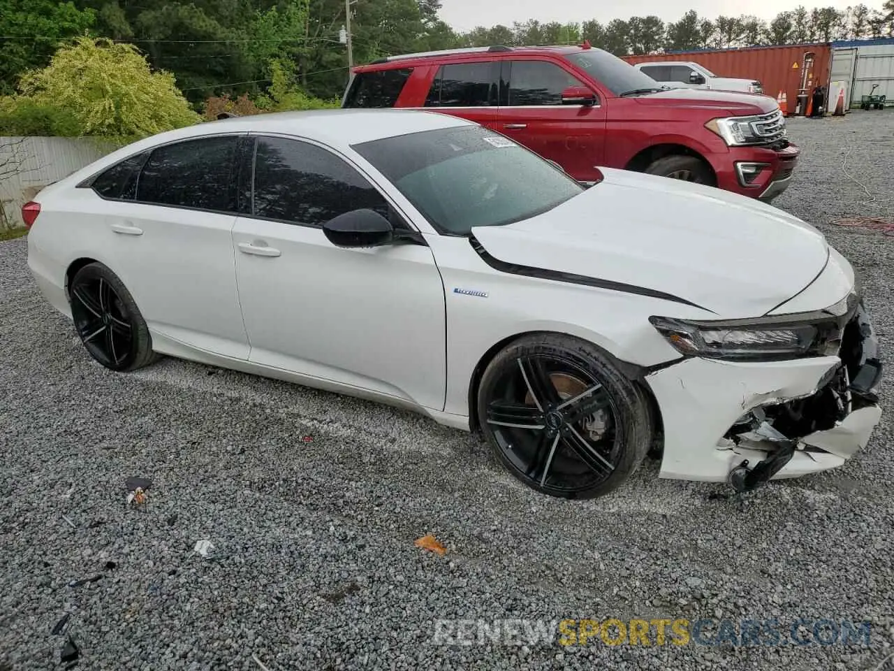 4 Photograph of a damaged car 1HGCV3F21NA041166 HONDA ACCORD 2022