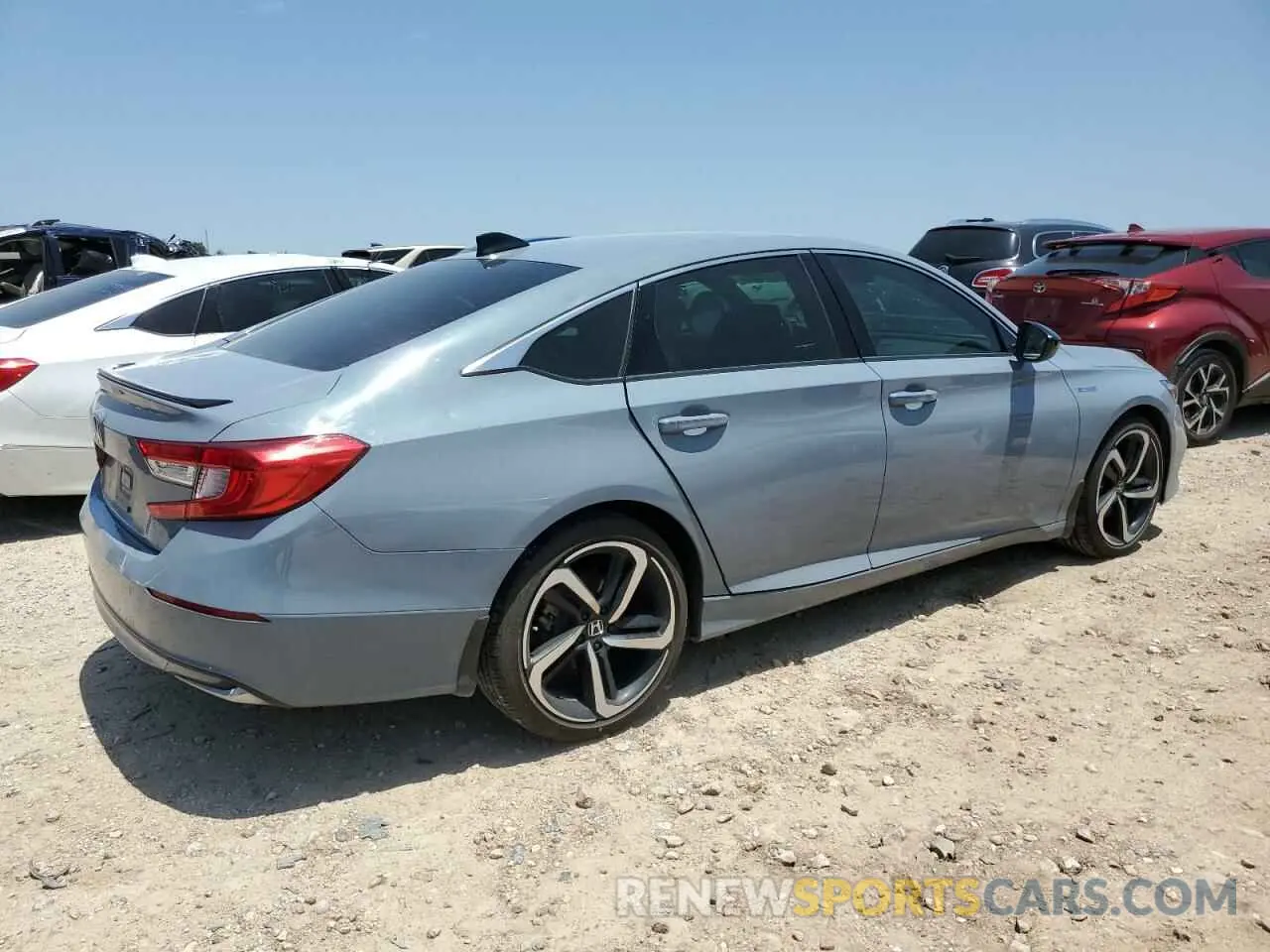 3 Photograph of a damaged car 1HGCV3F21NA042091 HONDA ACCORD 2022
