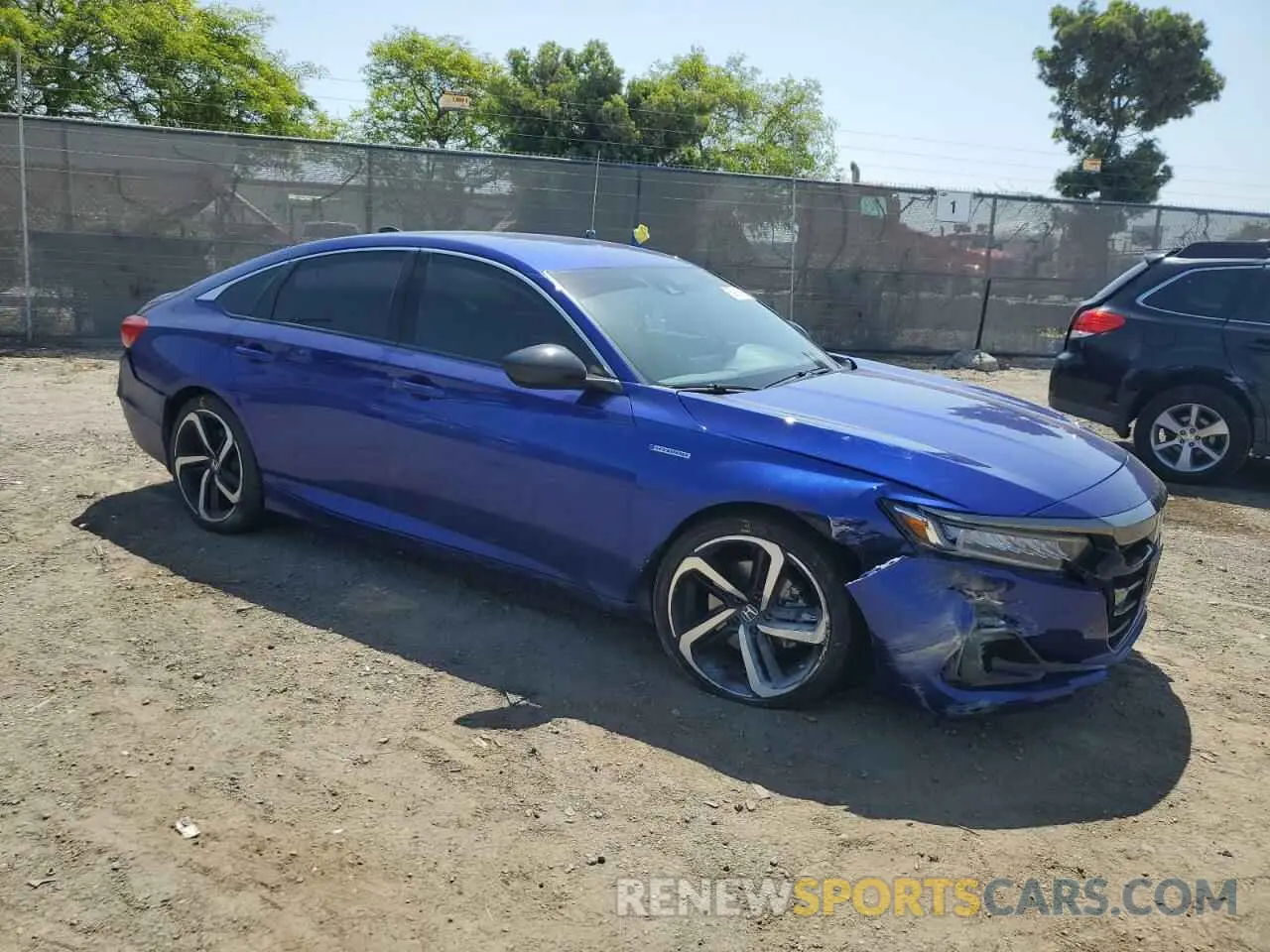 4 Photograph of a damaged car 1HGCV3F21NA044455 HONDA ACCORD 2022