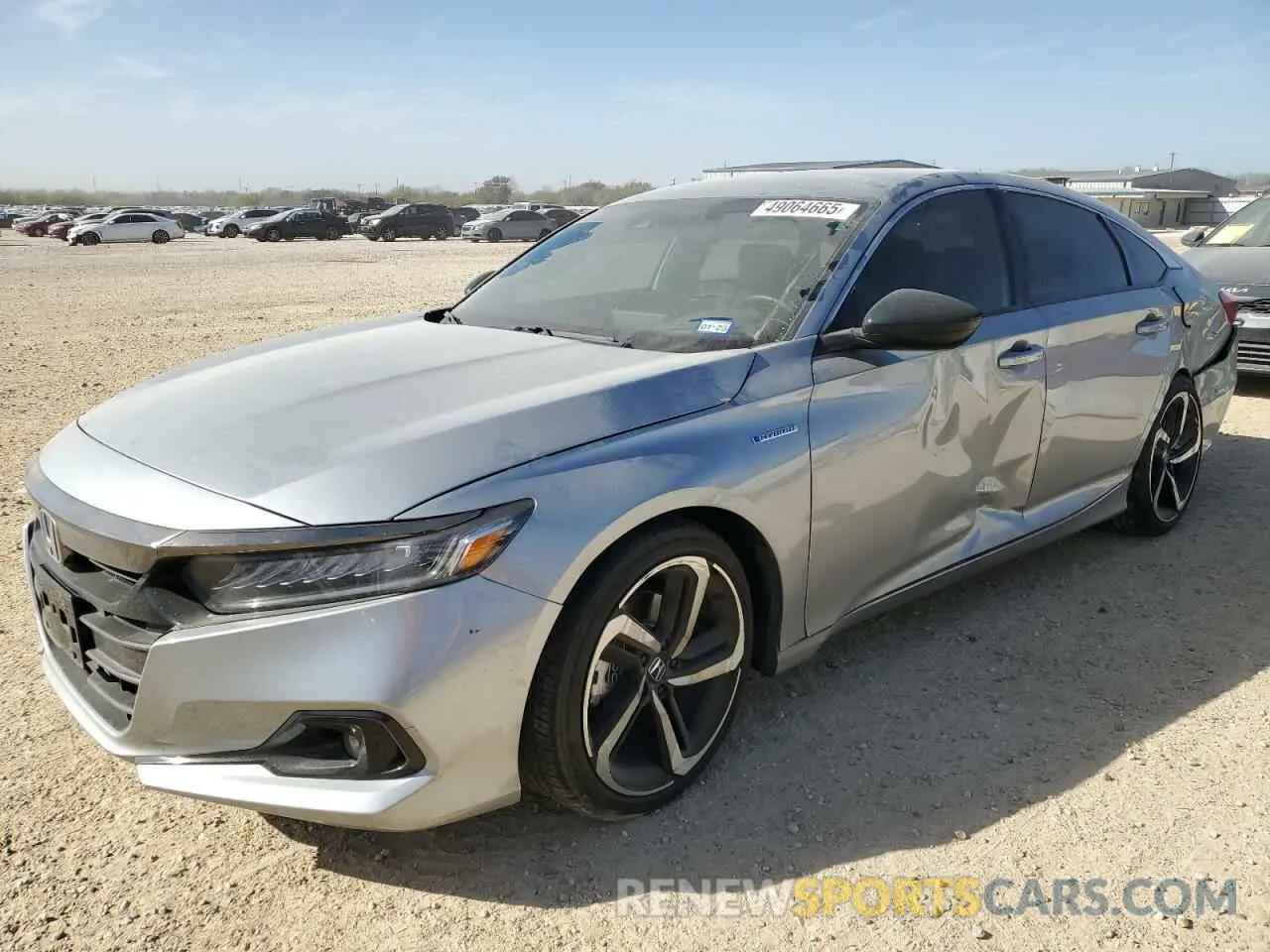 1 Photograph of a damaged car 1HGCV3F21NA046917 HONDA ACCORD 2022
